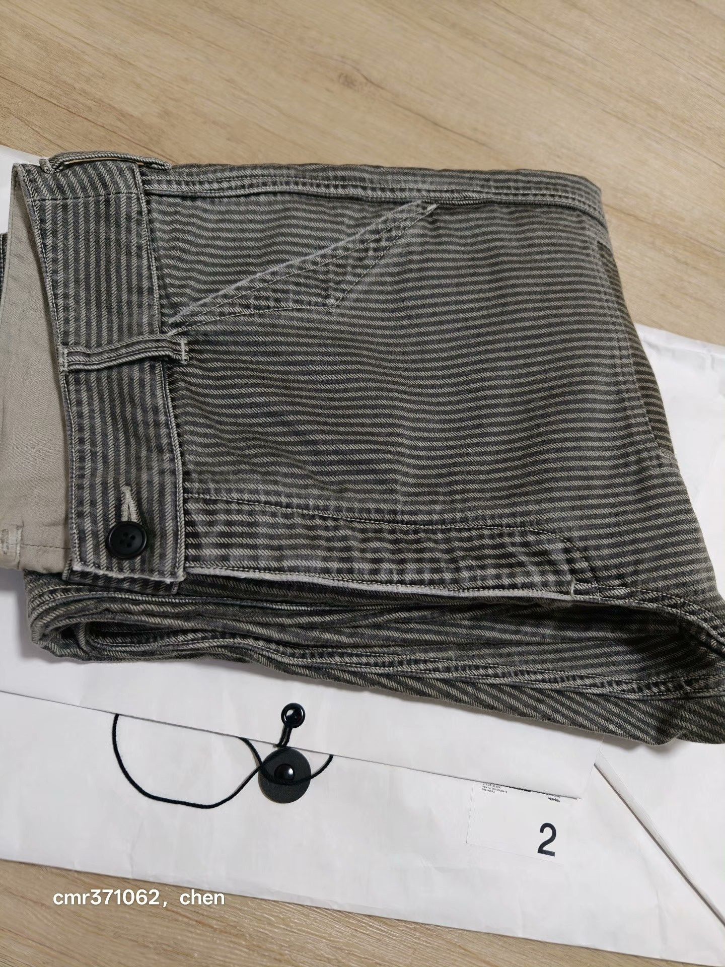 Visvim VISVIM 25AW PASTORAL STRIPED MOLESKIN PANTS Size US 26 / EU 42 - 9 Thumbnail