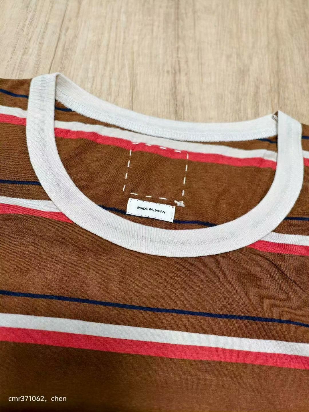 Visvim visvim 19AW Border A-Liner S/S Tee Size US XL / EU 56 / 4 - 4 Thumbnail