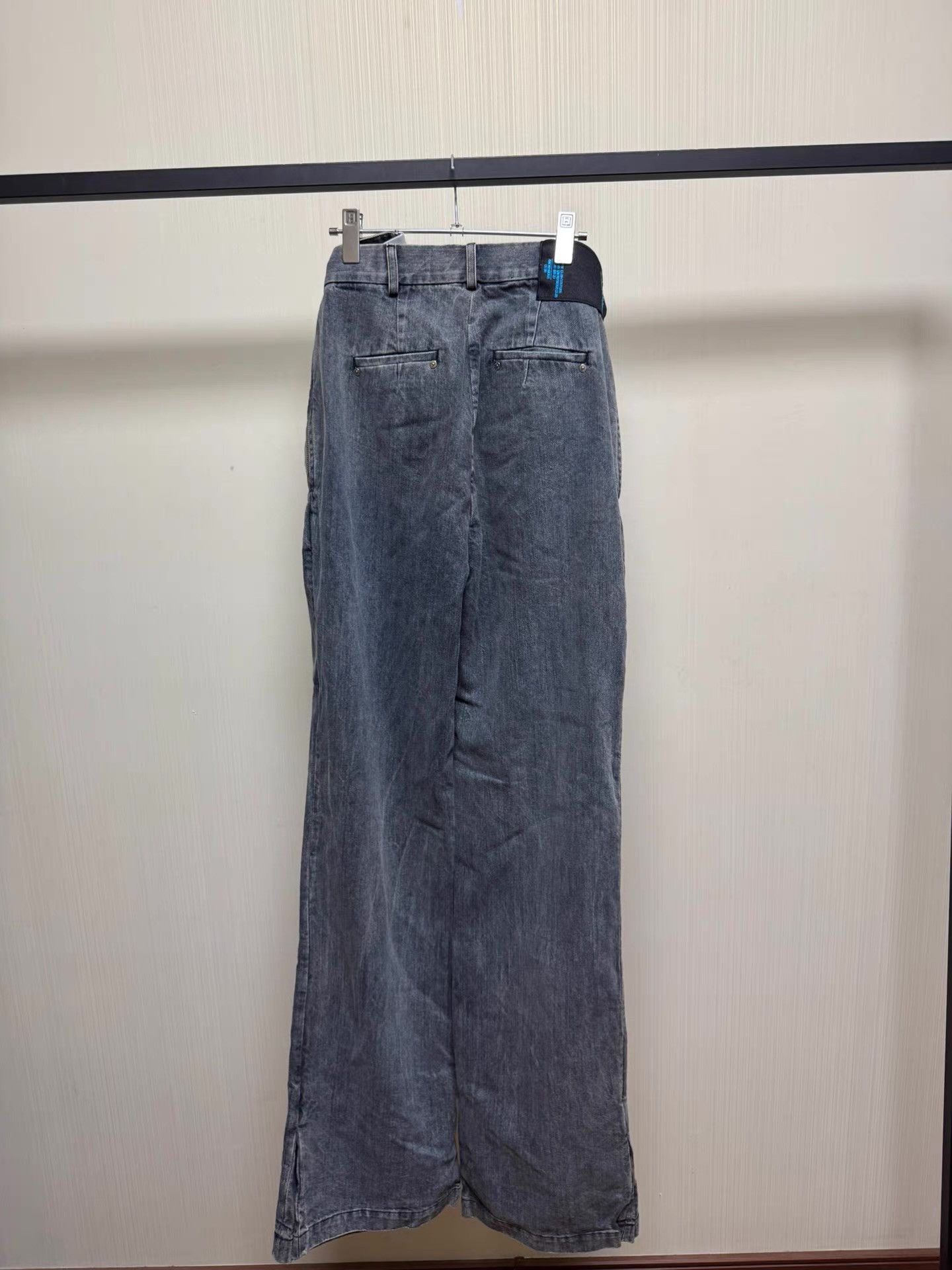 Anonymous Club Blue Denim Straight-Leg Pants Size US 32 / EU 48 - 2 Thumbnail