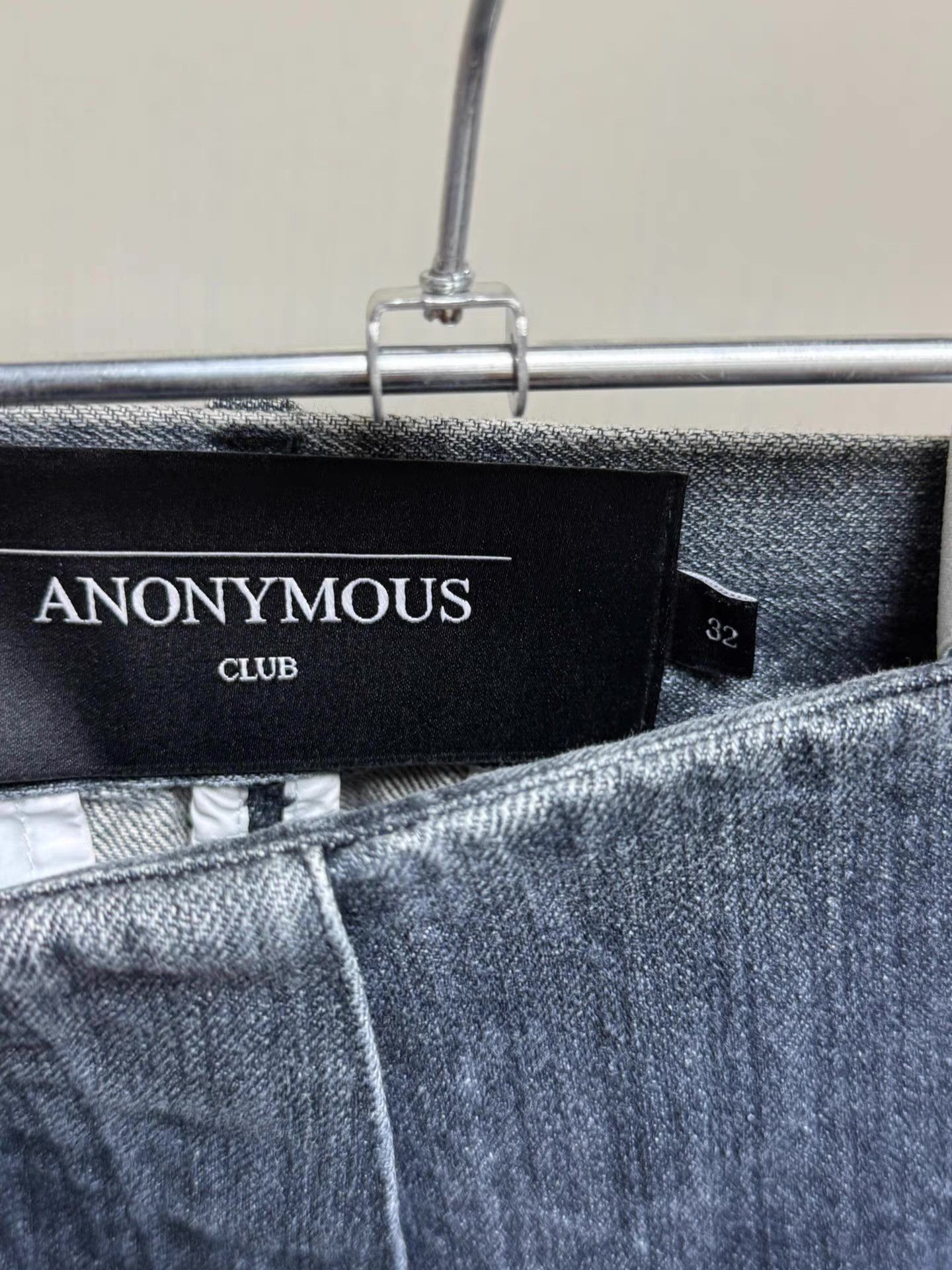 Anonymous Club Blue Denim Straight-Leg Pants Size US 32 / EU 48 - 5 Thumbnail