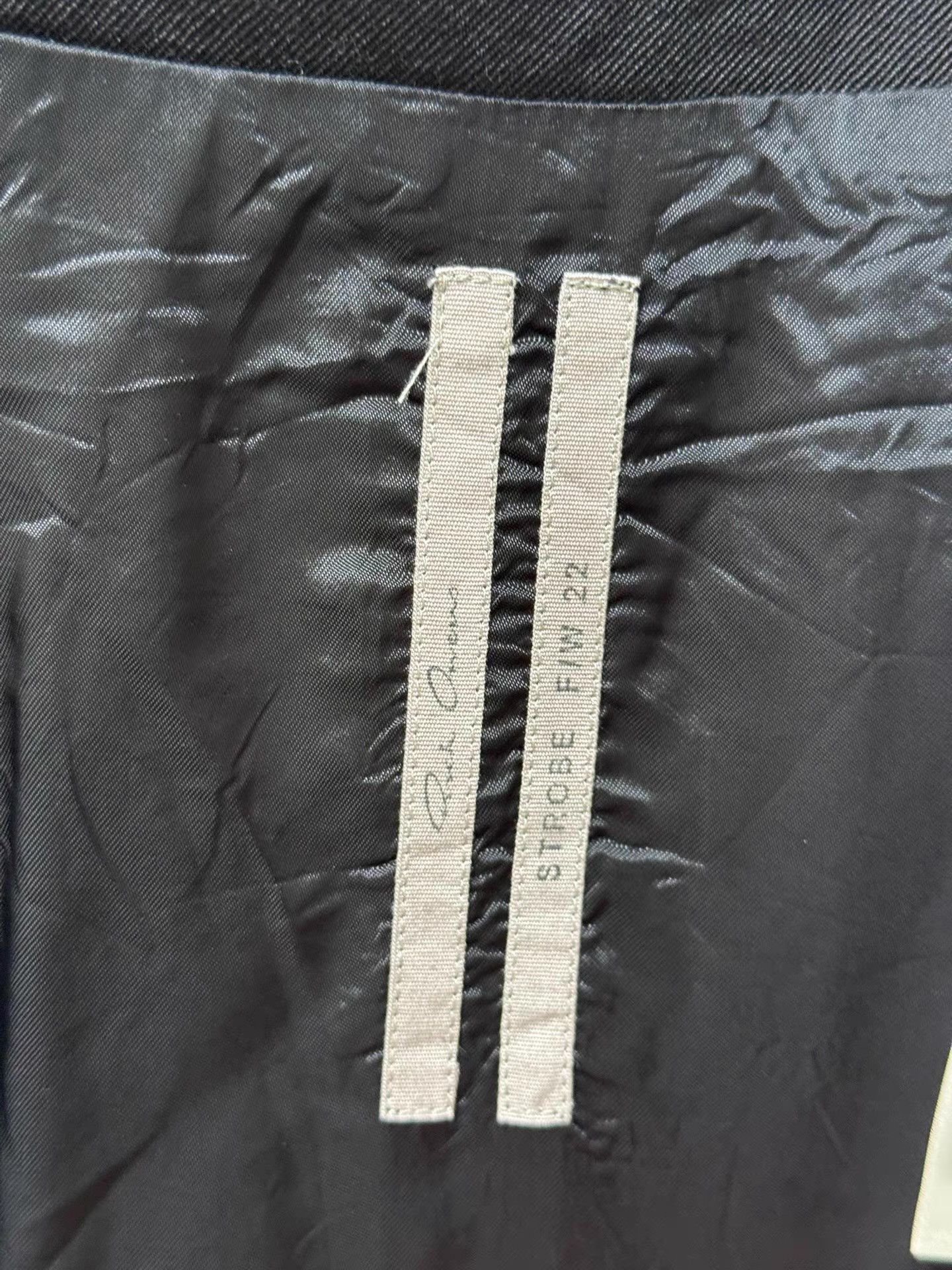 Rick Owens Black Casual Pants Size 32 Size US 32 / EU 48 - 3 Thumbnail