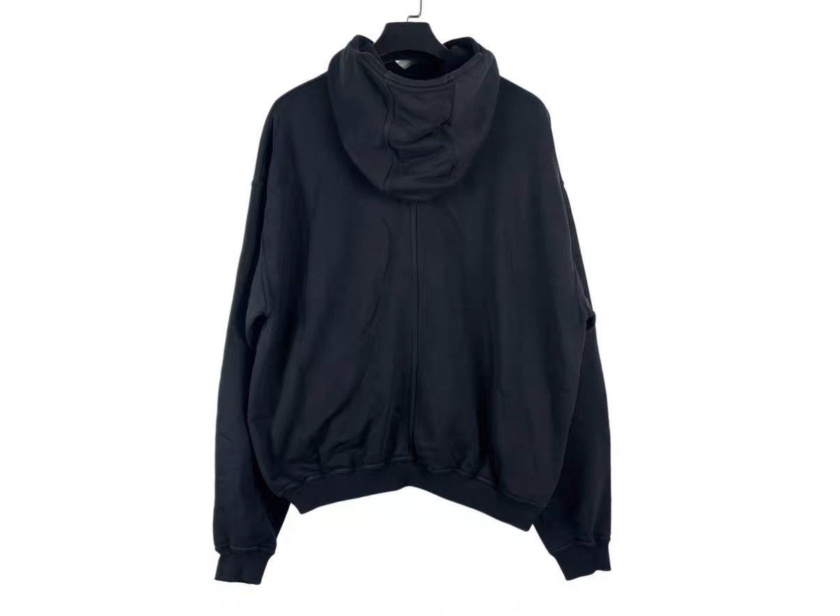 Haider Ackermann Black Oversized Hoodie with Front Pocket Size US M / EU 48-50 / 2 - 2 Thumbnail