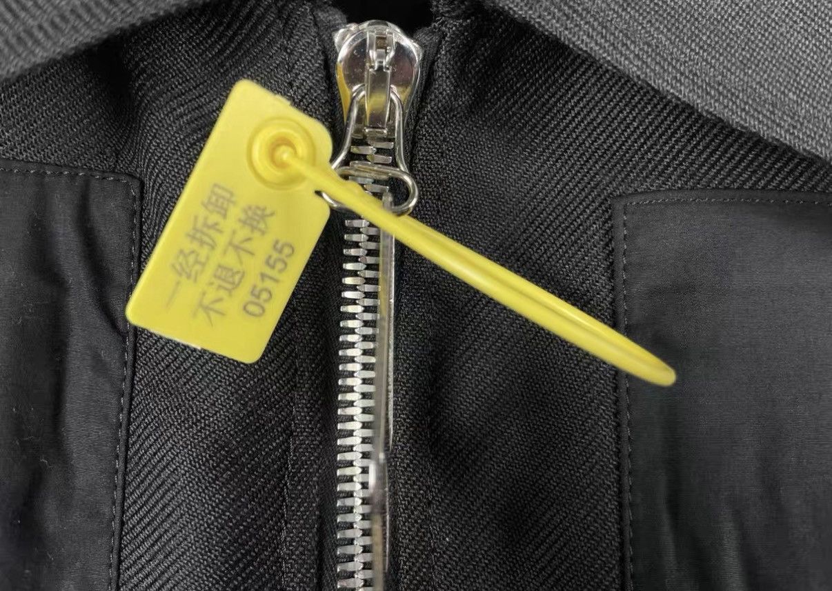 Namacheko Black Utility Jacket with Zipper Details and Pockets Size US M / EU 48-50 / 2 - 4 Thumbnail