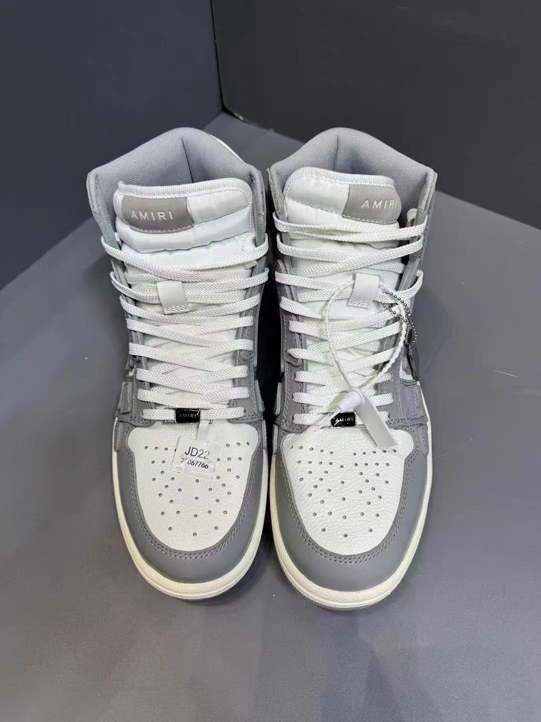 Amiri Gray High-Top Sneakers Size 8 Size US 8 / EU 41 - 2 Thumbnail