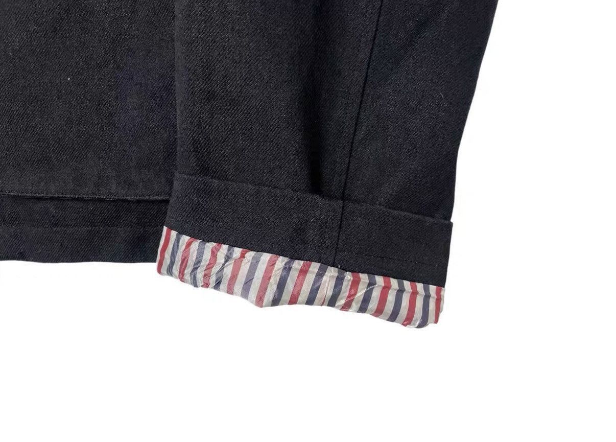 Thom Browne Black Utility Jacket with Corduroy Accents Size L Size US L / EU 52-54 / 3 - 5 Thumbnail