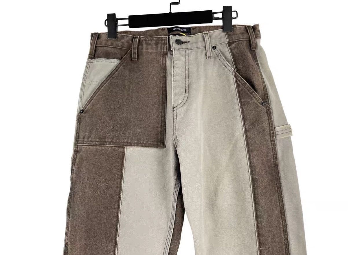 Reese Cooper Brown Colorblock Casual Pants Size 30 Size US 30 / EU 46 - 3 Thumbnail
