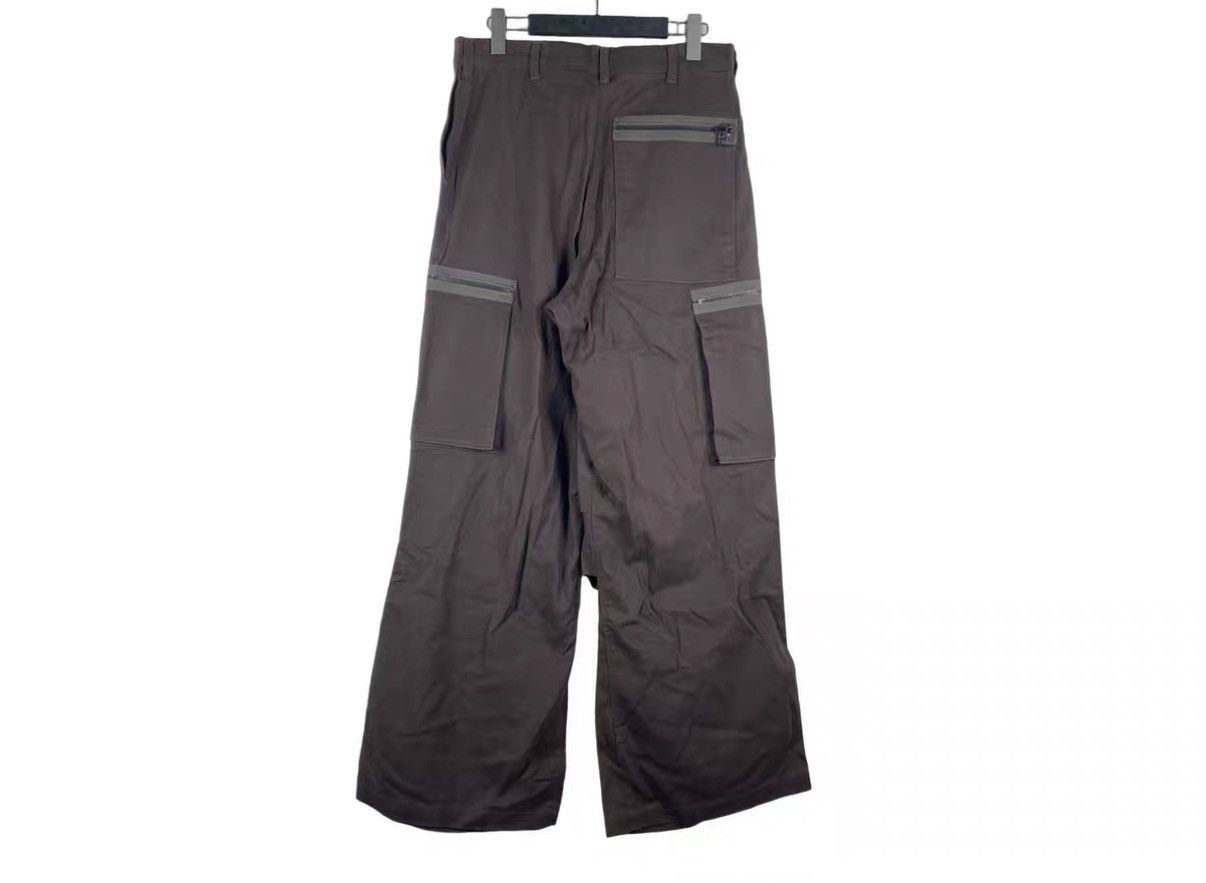Bryan Jimenez Brown Cargo Pants with Zip Pockets - Size 30 Size US 30 / EU 46 - 2 Thumbnail