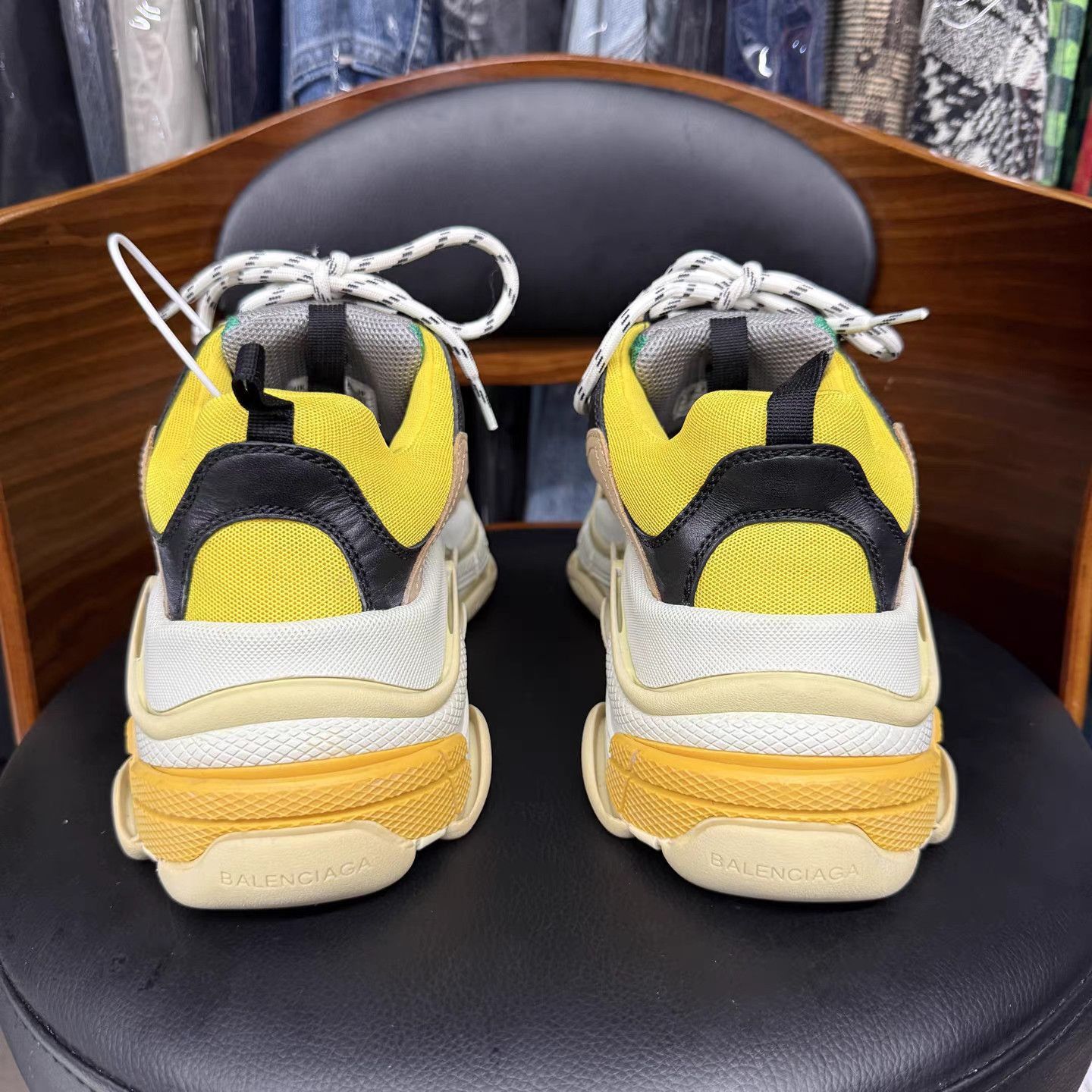 Balenciaga Brown Multi-Color Chunky Sneakers Size 8 Size US 8 / EU 41 - 3 Thumbnail