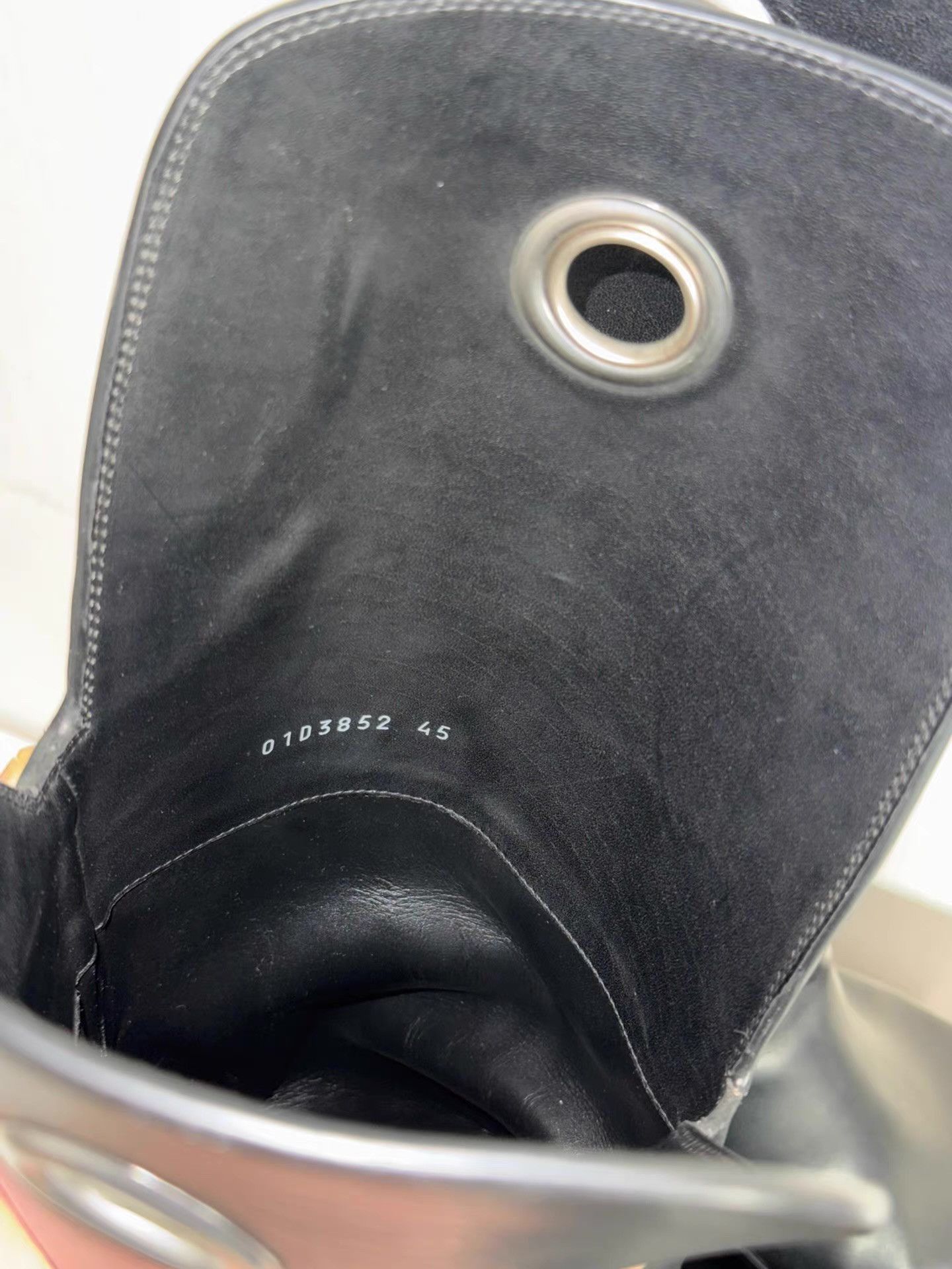 Rick Owens Black Platform Wedge Knee-High Boots Size US 12 / EU 45 - 3 Thumbnail