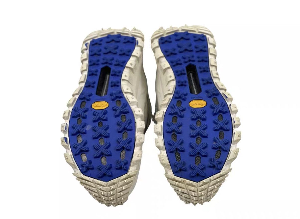 Moncler Silver Low-Top Sneakers Size 10 Size US 10 / EU 43 - 5 Thumbnail
