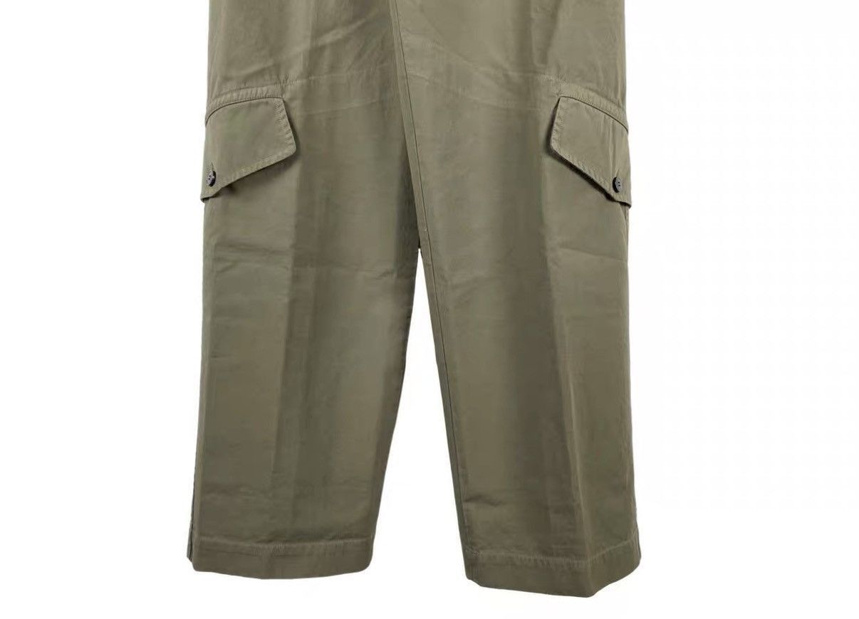 Dries Van Noten Green Cargo Pants Size 32 Size US 32 / EU 48 - 4 Thumbnail