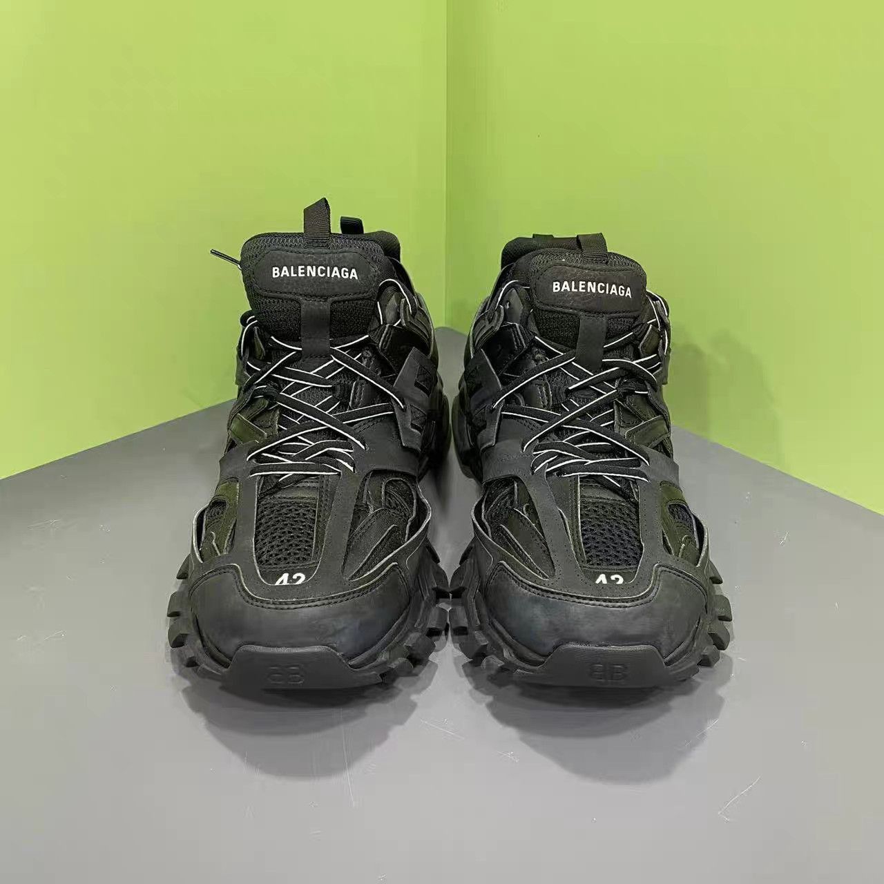 Balenciaga Black High-Top Sneakers with Chunky Sole Size US 9 / EU 42 - 2 Thumbnail