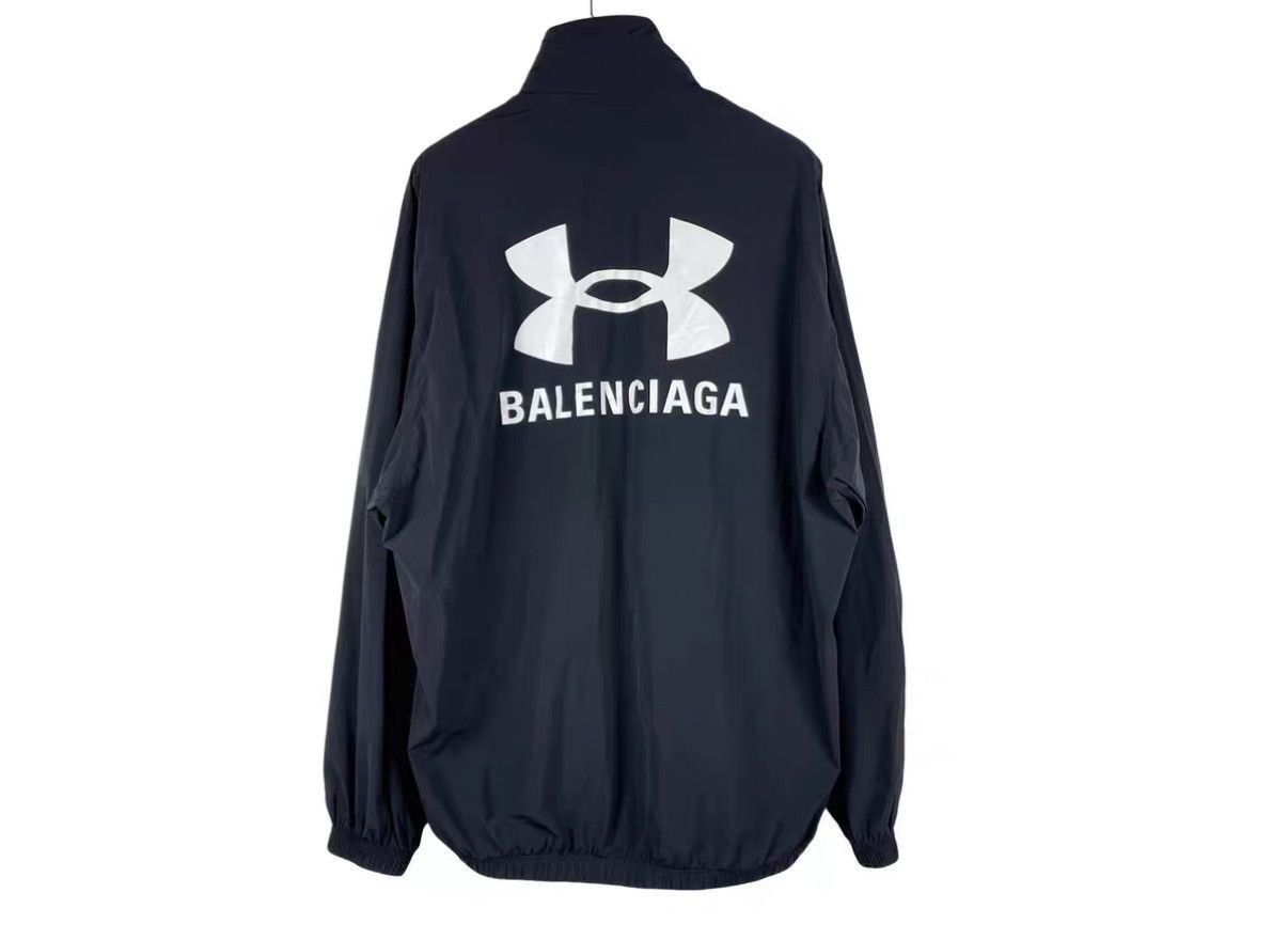 Balenciaga Black Lightweight Zip-Up Jacket Size S Size US S / EU 44-46 / 1 - 2 Thumbnail