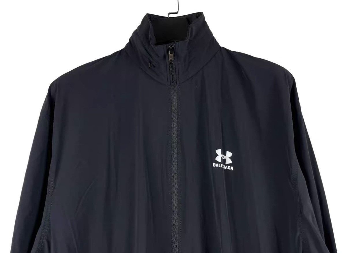 Balenciaga Black Lightweight Zip-Up Jacket Size S Size US S / EU 44-46 / 1 - 3 Thumbnail
