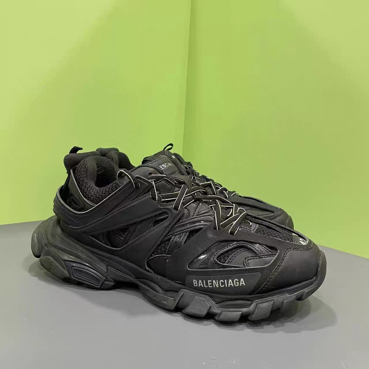 Balenciaga Black Hitop Sneakers Size 9 Size US 9 / EU 42 - 3 Thumbnail