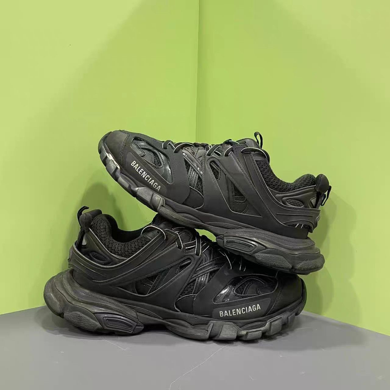 Balenciaga Black Hitop Sneakers Size 9 Size US 9 / EU 42 - 5 Thumbnail