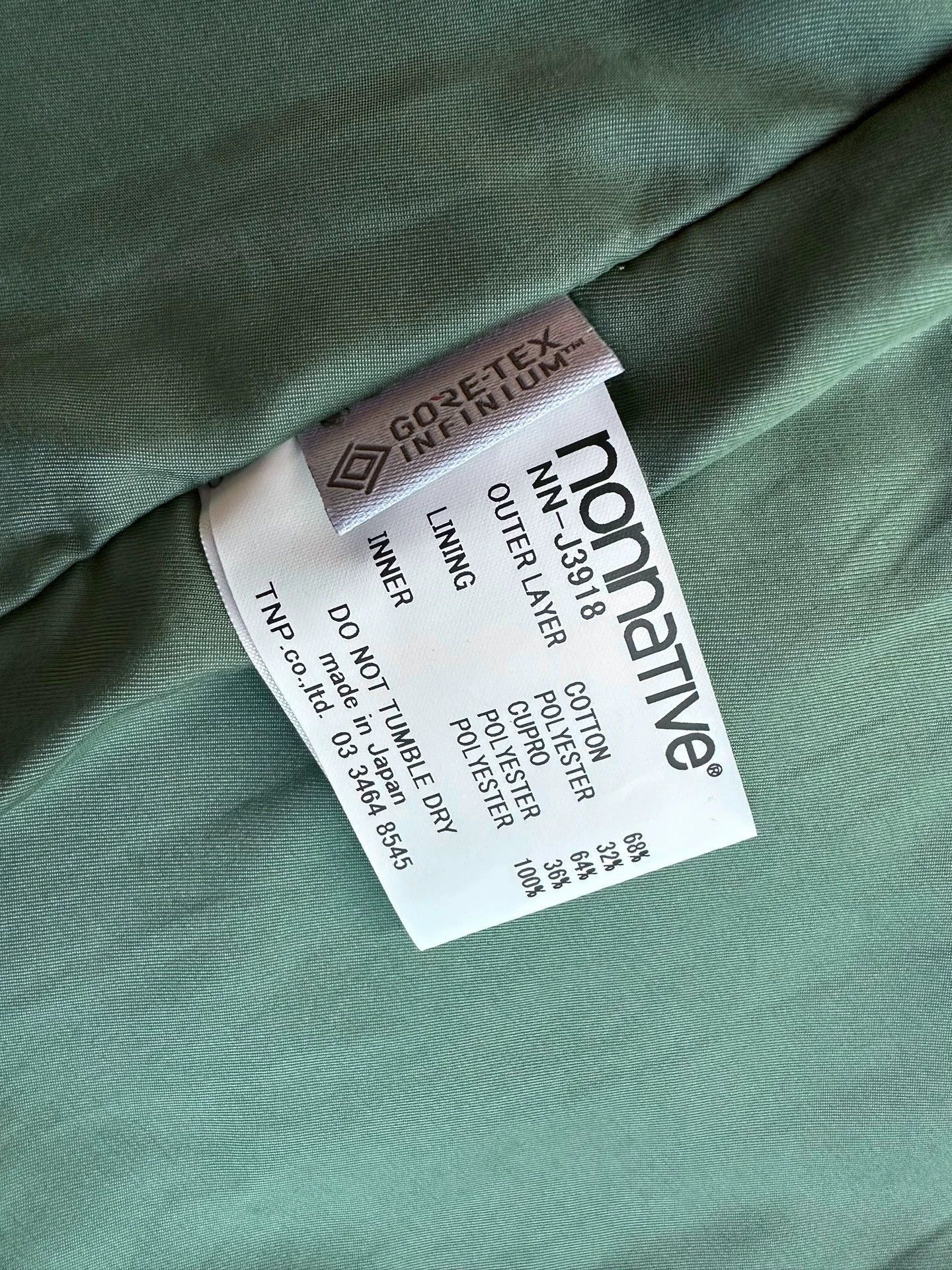Nonnative Green Utility Jacket with Multiple Pockets Size M Size US M / EU 48-50 / 2 - 7 Thumbnail