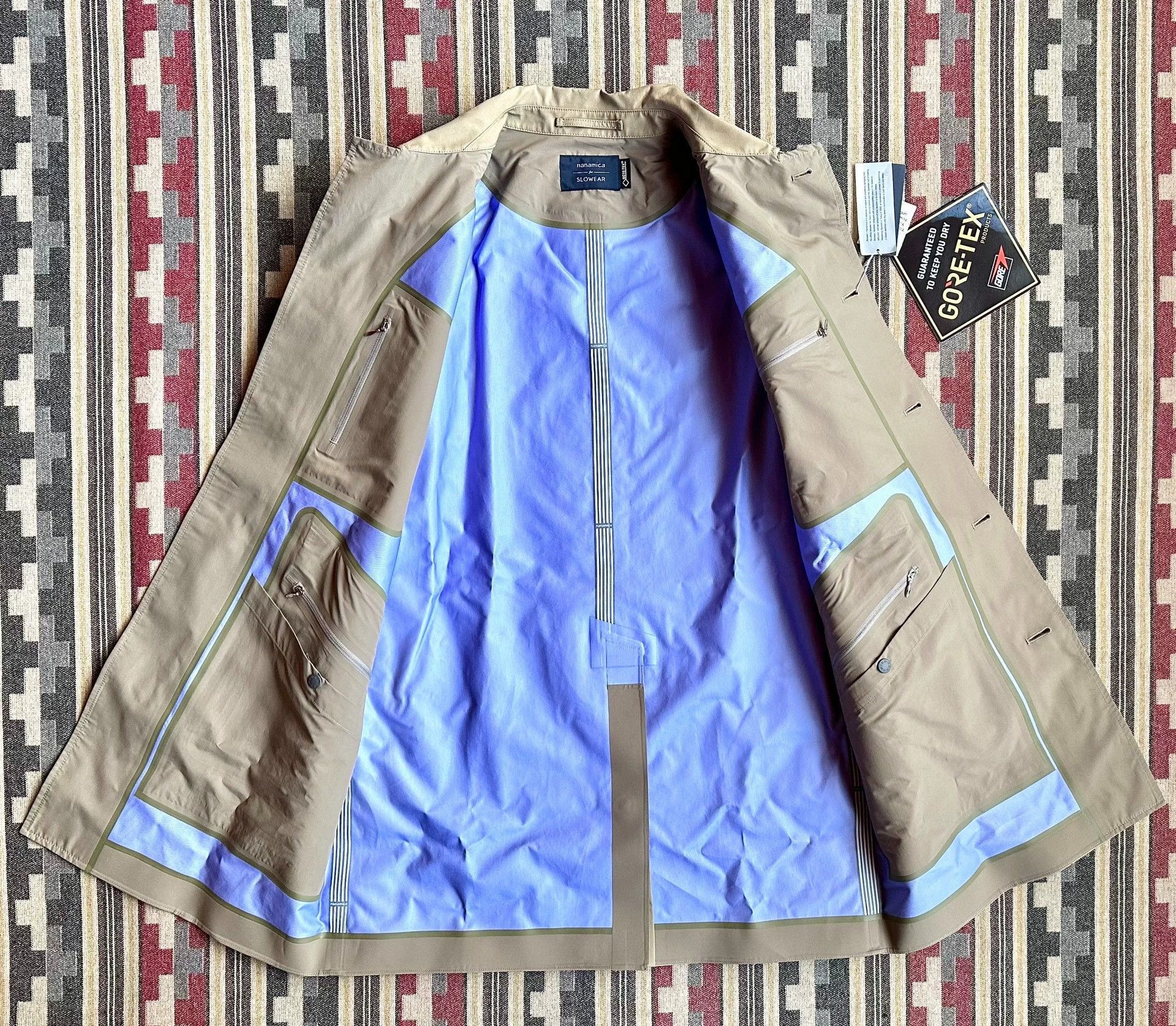 Nanamica Beige Long Button-Up Coat Size S Size US S / EU 44-46 / 1 - 3 Thumbnail