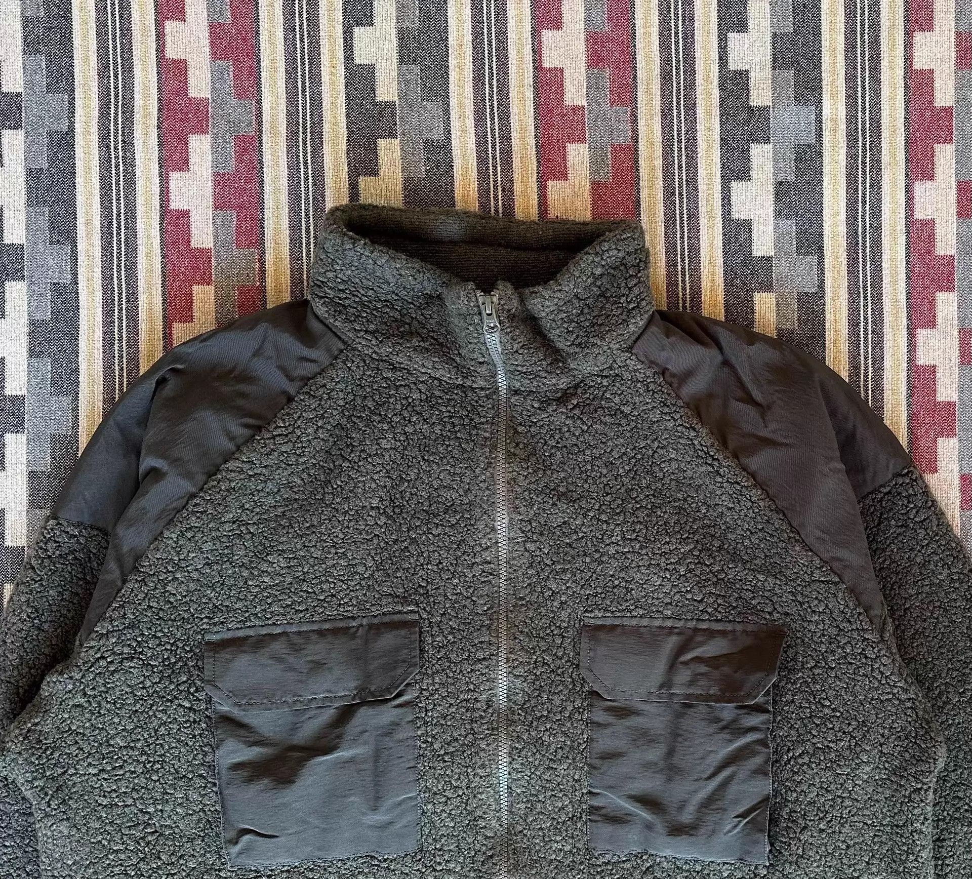 Nanamica Multi Color Fuzzy Zip-Up Jacket XL Size US XL / EU 56 / 4 - 3 Thumbnail