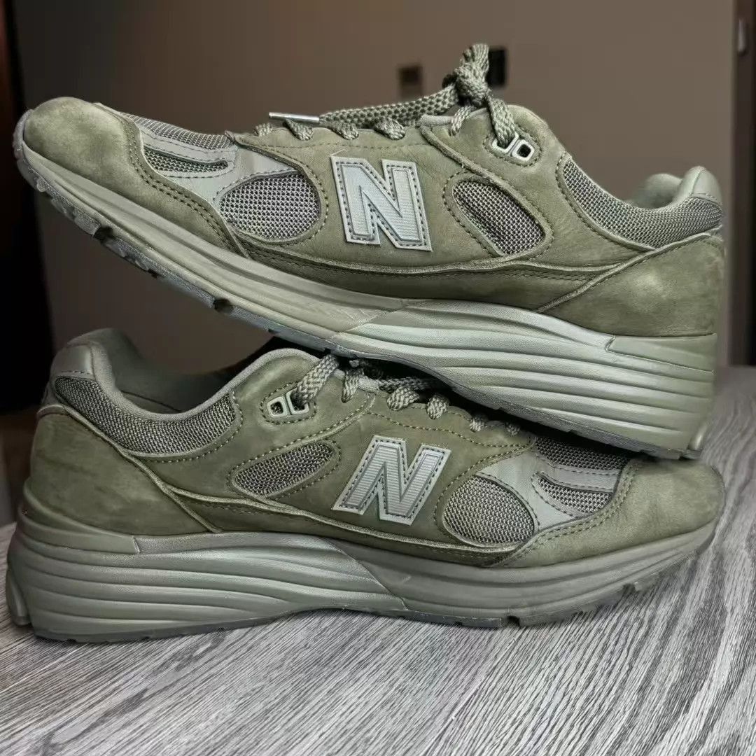 New Balance Green Low-Top Sneakers Size 10 Size US 10 / EU 43 - 3 Thumbnail
