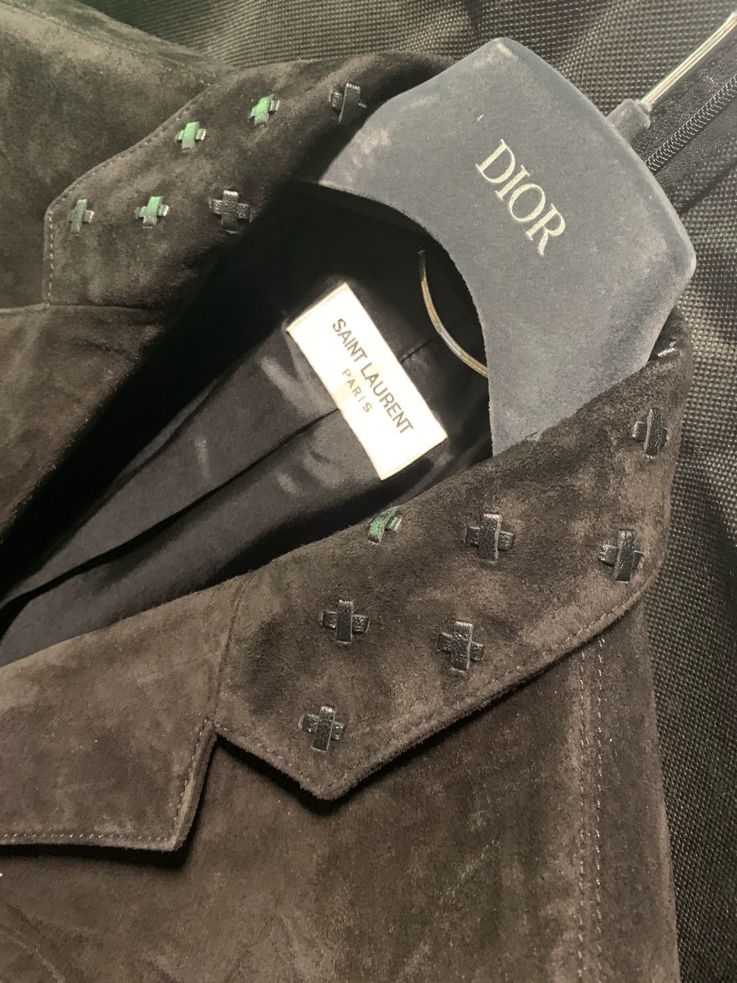 Saint Laurent Paris Black Light Jacket Size M Size US M / EU 48-50 / 2 - 6 Thumbnail