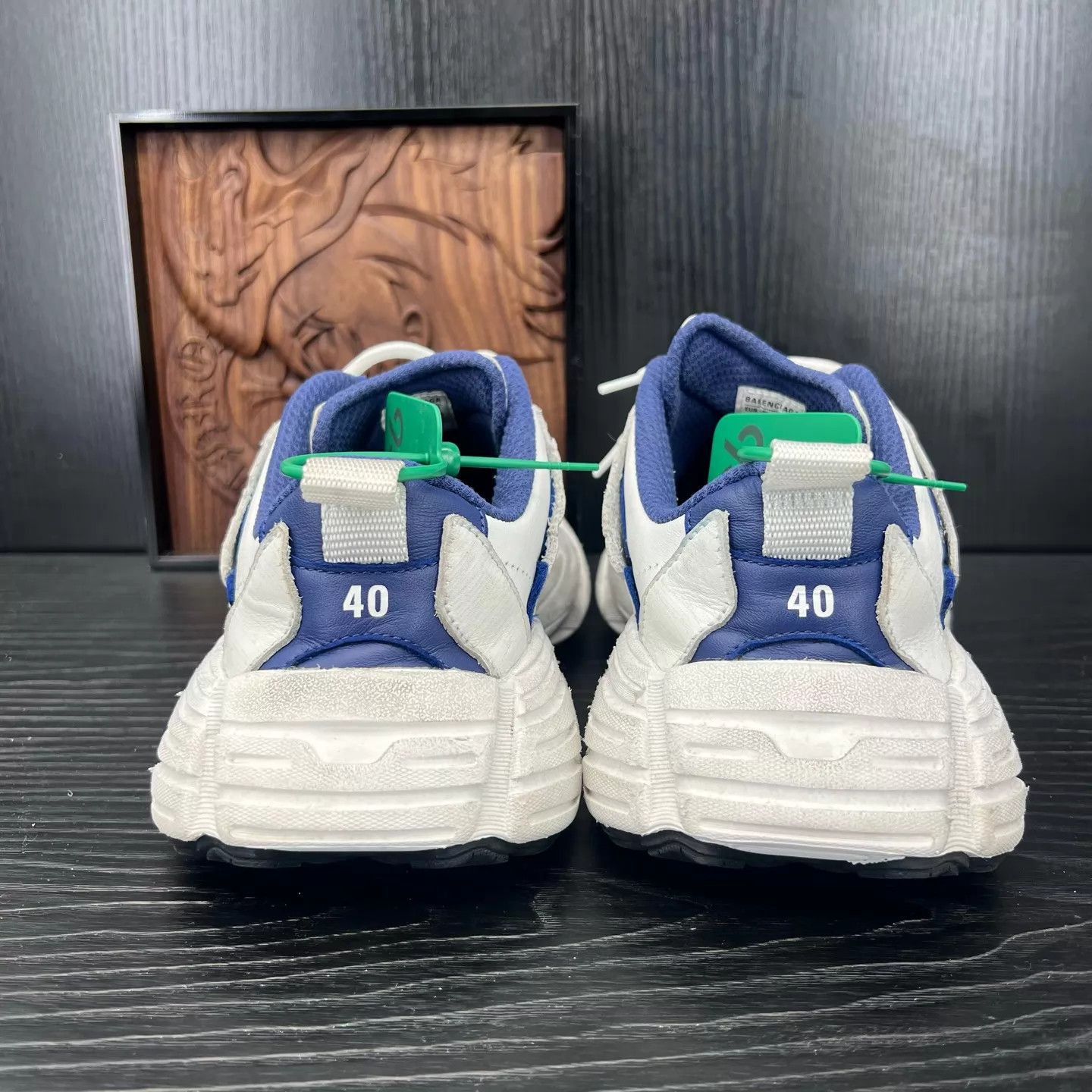 Balenciaga Multi Color Low Top Sneakers Size 7 Size US 7 / EU 40 - 4 Thumbnail