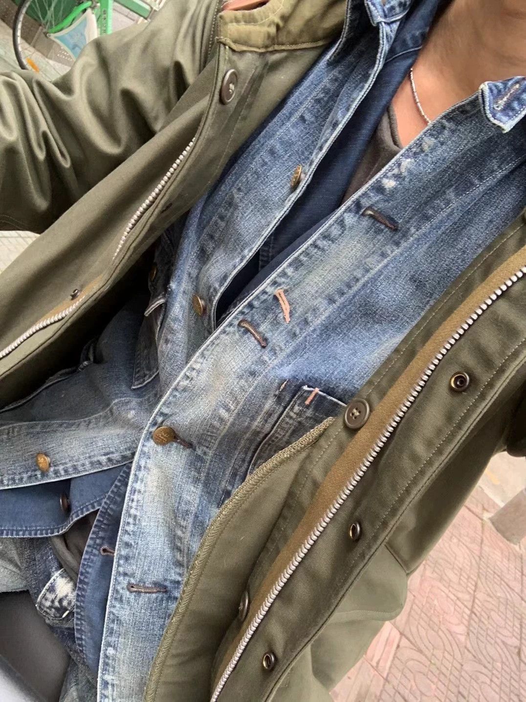 RRL Ralph Lauren Blue Denim Jacket - Size S Size US S / EU 44-46 / 1 - 7 Thumbnail