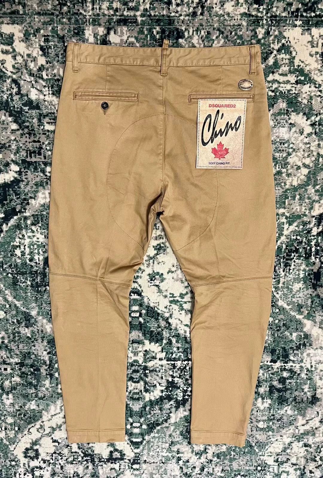 Dsquared2 Beige Casual Pants Size 30 Size US 30 / EU 46 - 2 Thumbnail