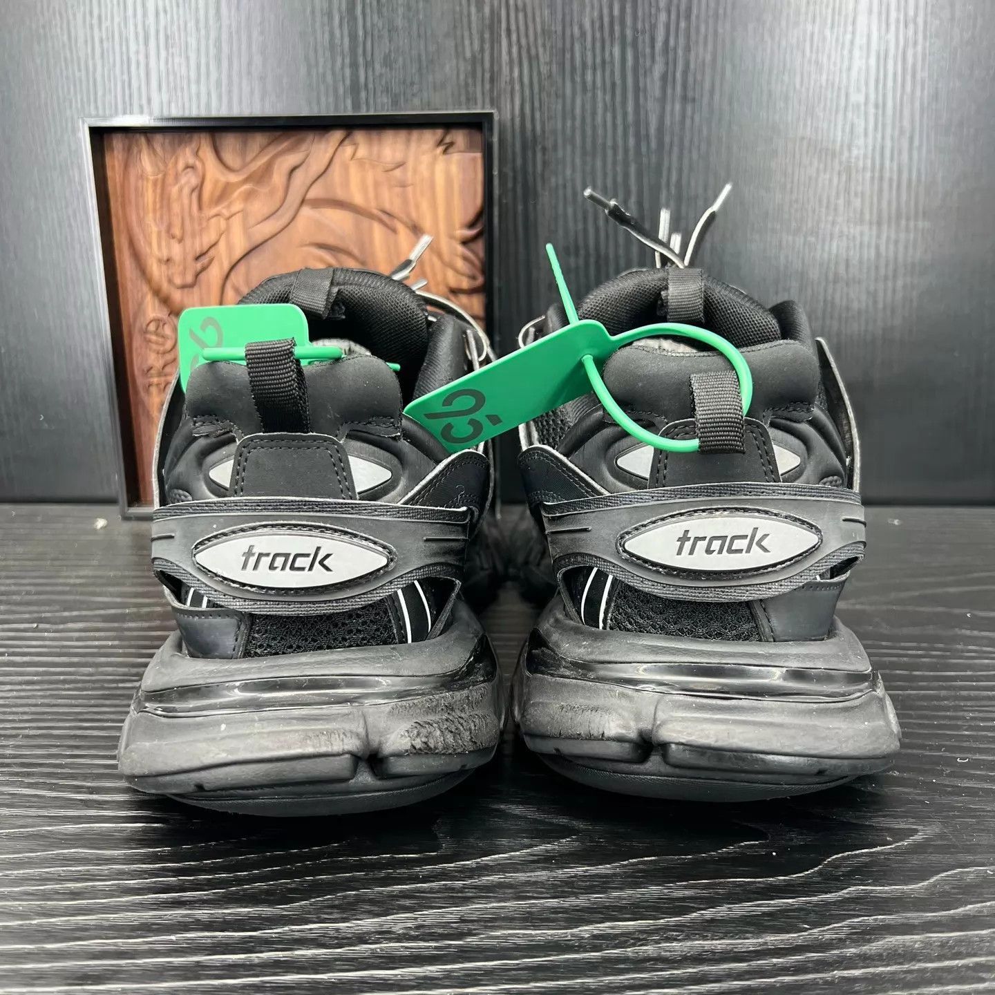Balenciaga Black Low-Top Sneakers Size 10 Size US 10 / EU 43 - 5 Thumbnail