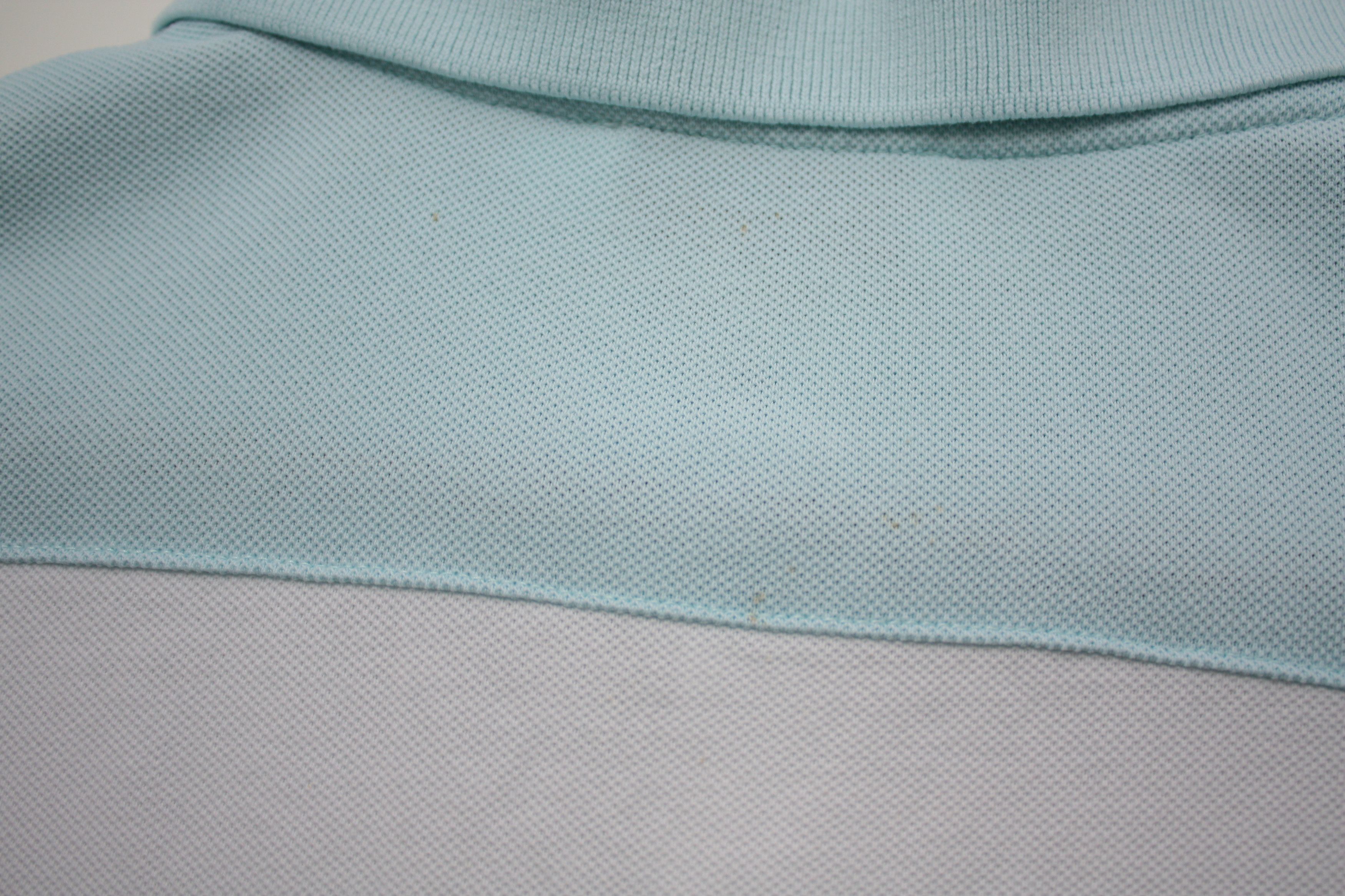 Yves Saint Laurent Yves Saint Laurent Blue White Polo Size US L / EU 52-54 / 3 - 6 Thumbnail