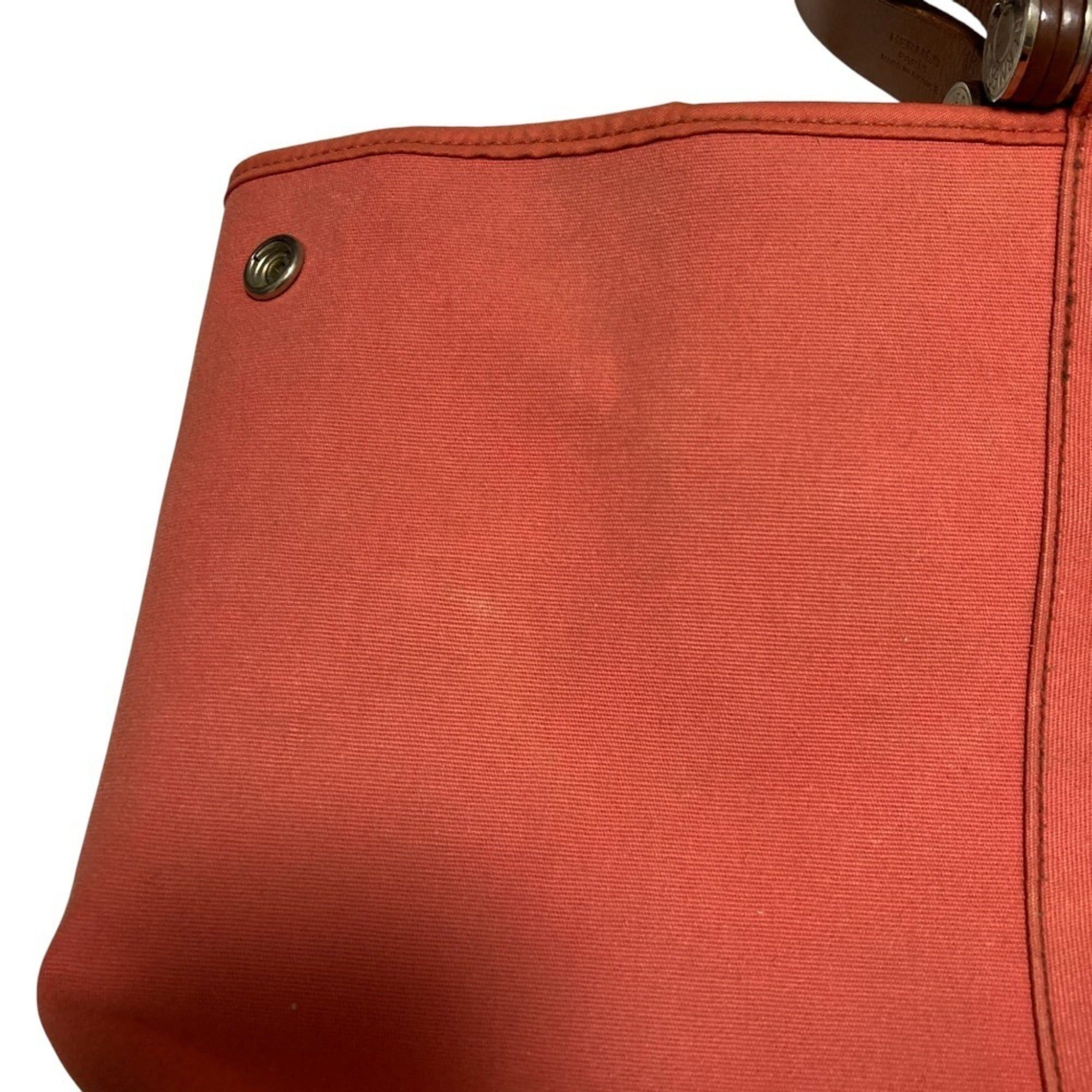Hermes HERMES Cabas Elan 2-way handbag, pink, □N stamp, women's. Size ONE SIZE - 11 Thumbnail