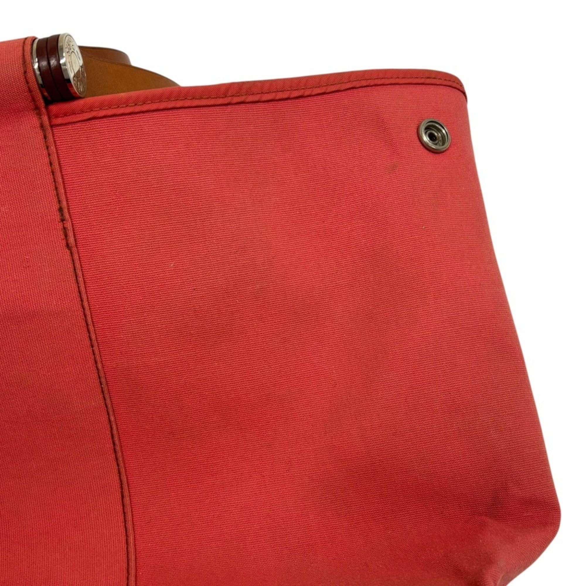 Hermes HERMES Cabas Elan 2-way handbag, pink, □N stamp, women's. Size ONE SIZE - 10 Thumbnail