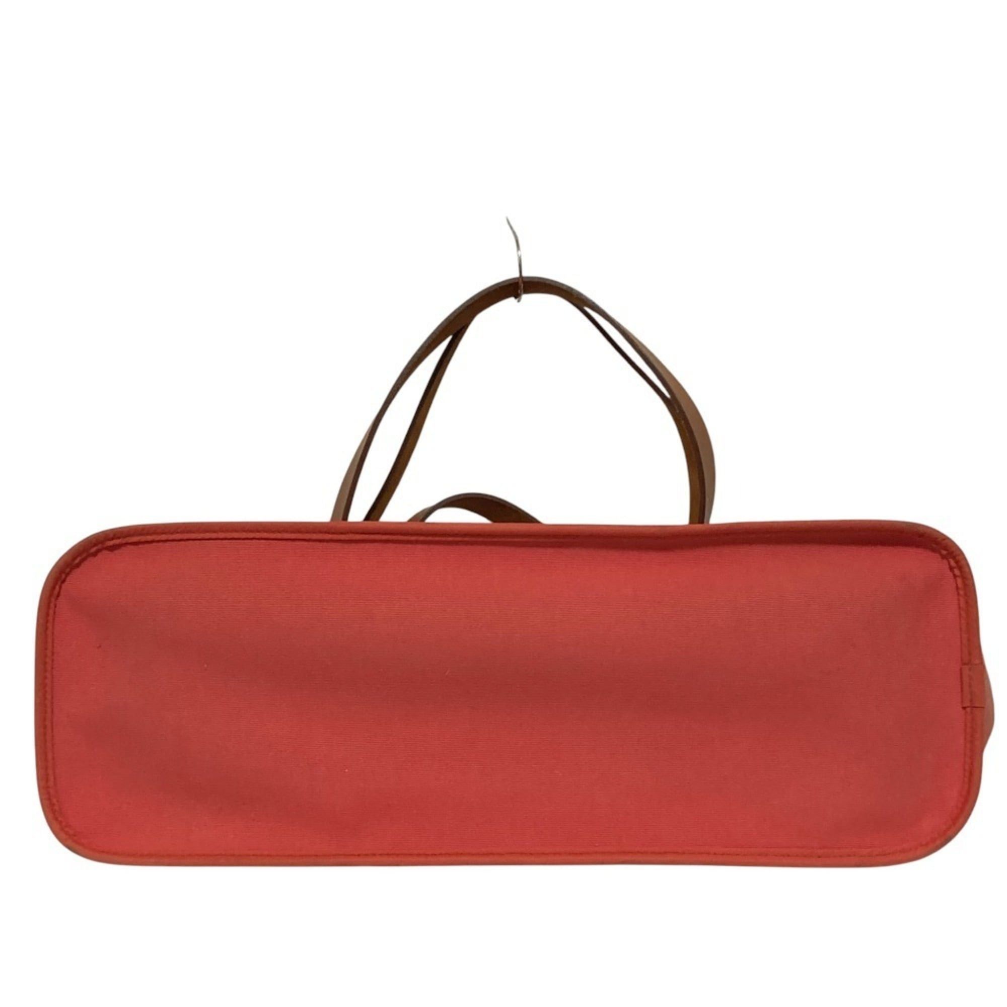Hermes HERMES Cabas Elan 2-way handbag, pink, □N stamp, women's. Size ONE SIZE - 6 Thumbnail