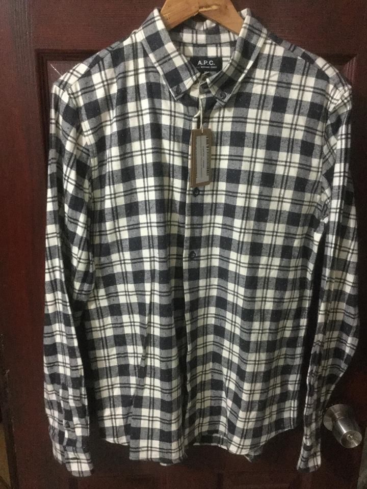 A.P.C. A.P.C. Flannel Shirt Size US M / EU 48-50 / 2 - 1 Thumbnail
