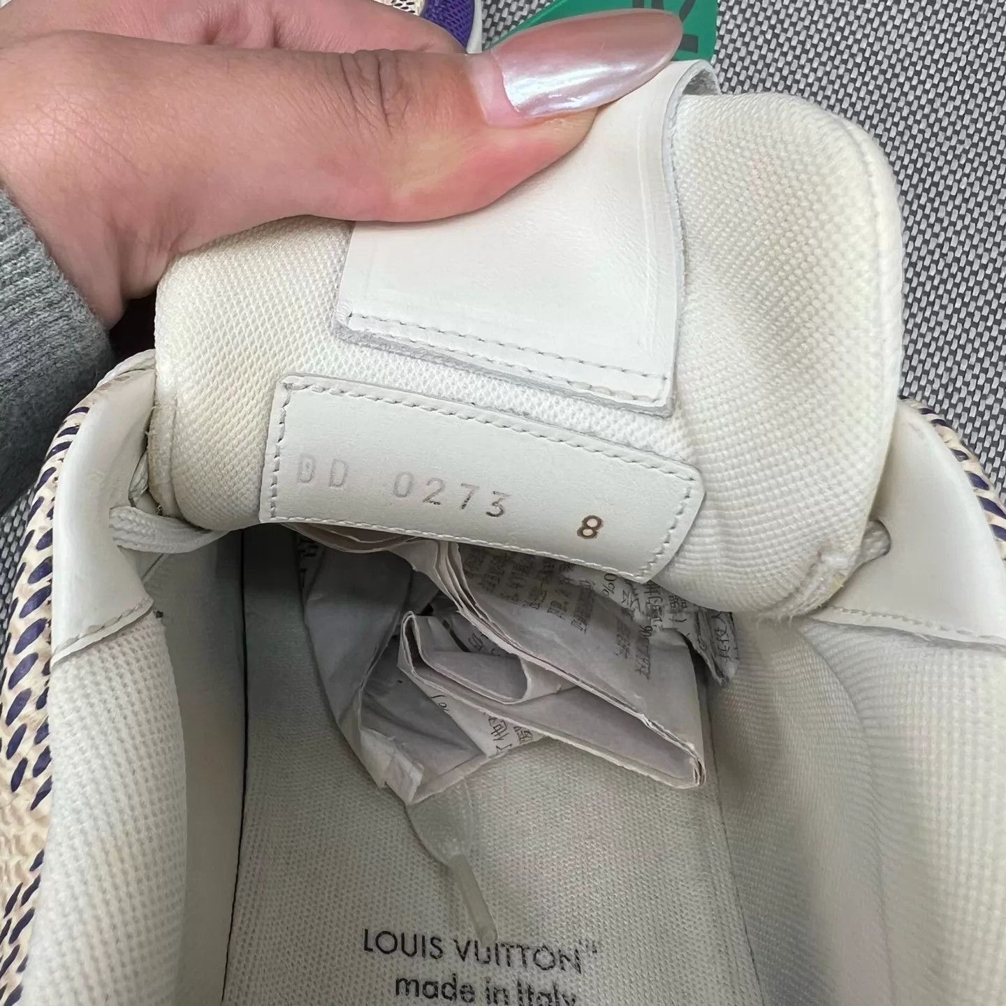 Louis Vuitton Multi Color Low Top Sneakers Size 8 Size US 8 / EU 41 - 8 Thumbnail