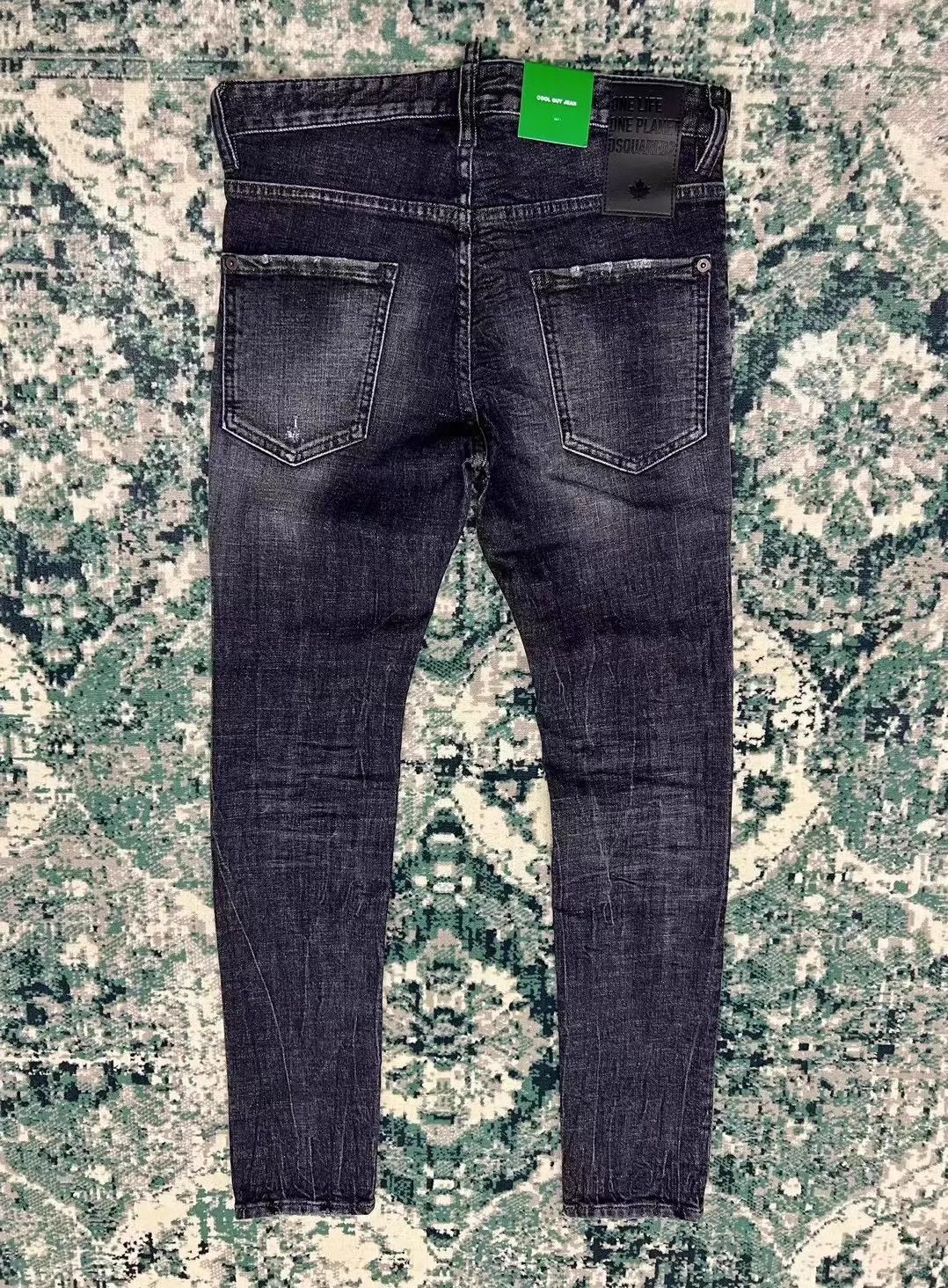 Dsquared2 Gray Distressed Denim Jeans Size 28 Size US 28 / EU 44 - 2 Thumbnail