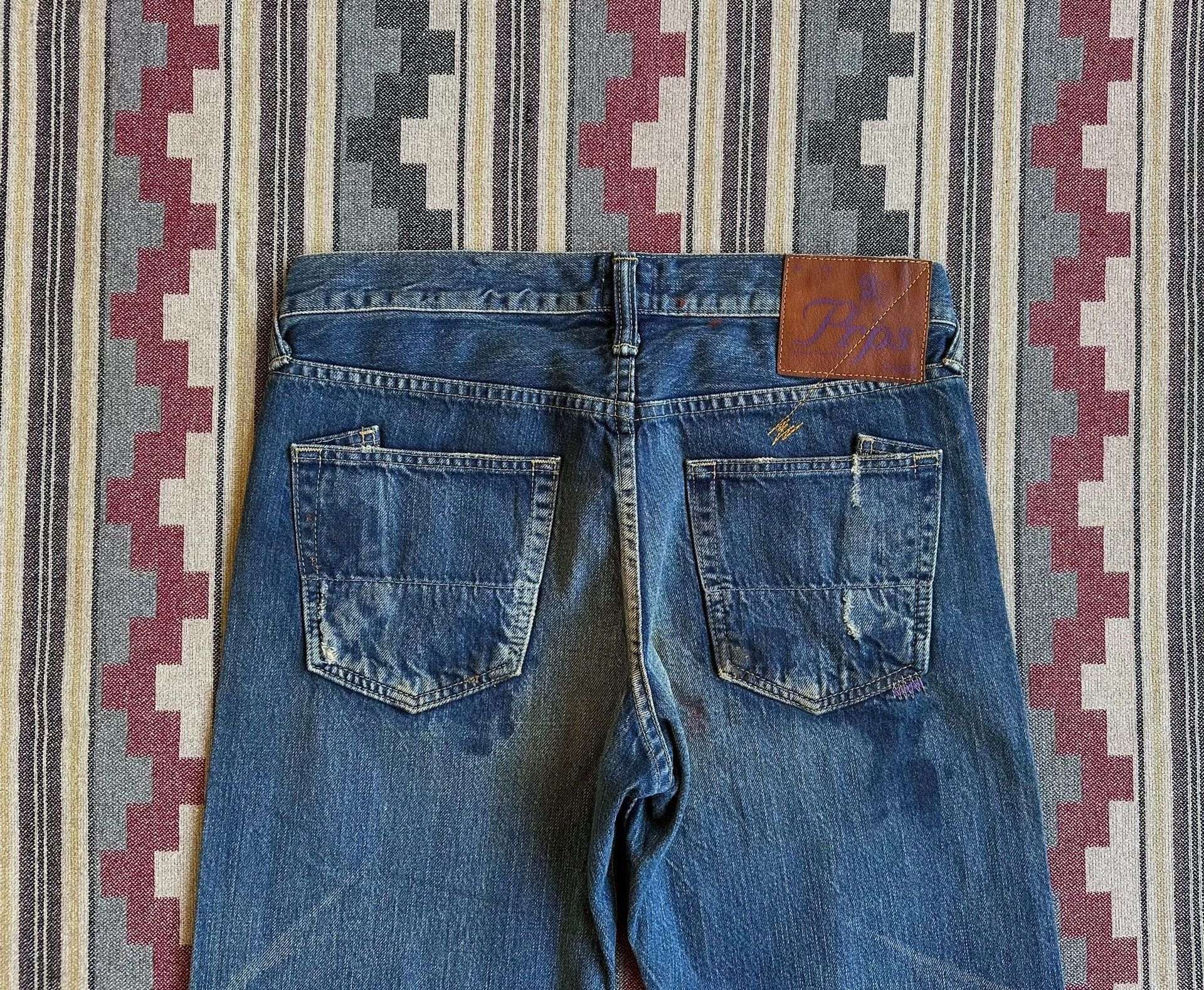 Prps Blue Distressed Denim Jeans Size 30 Size US 30 / EU 46 - 5 Thumbnail