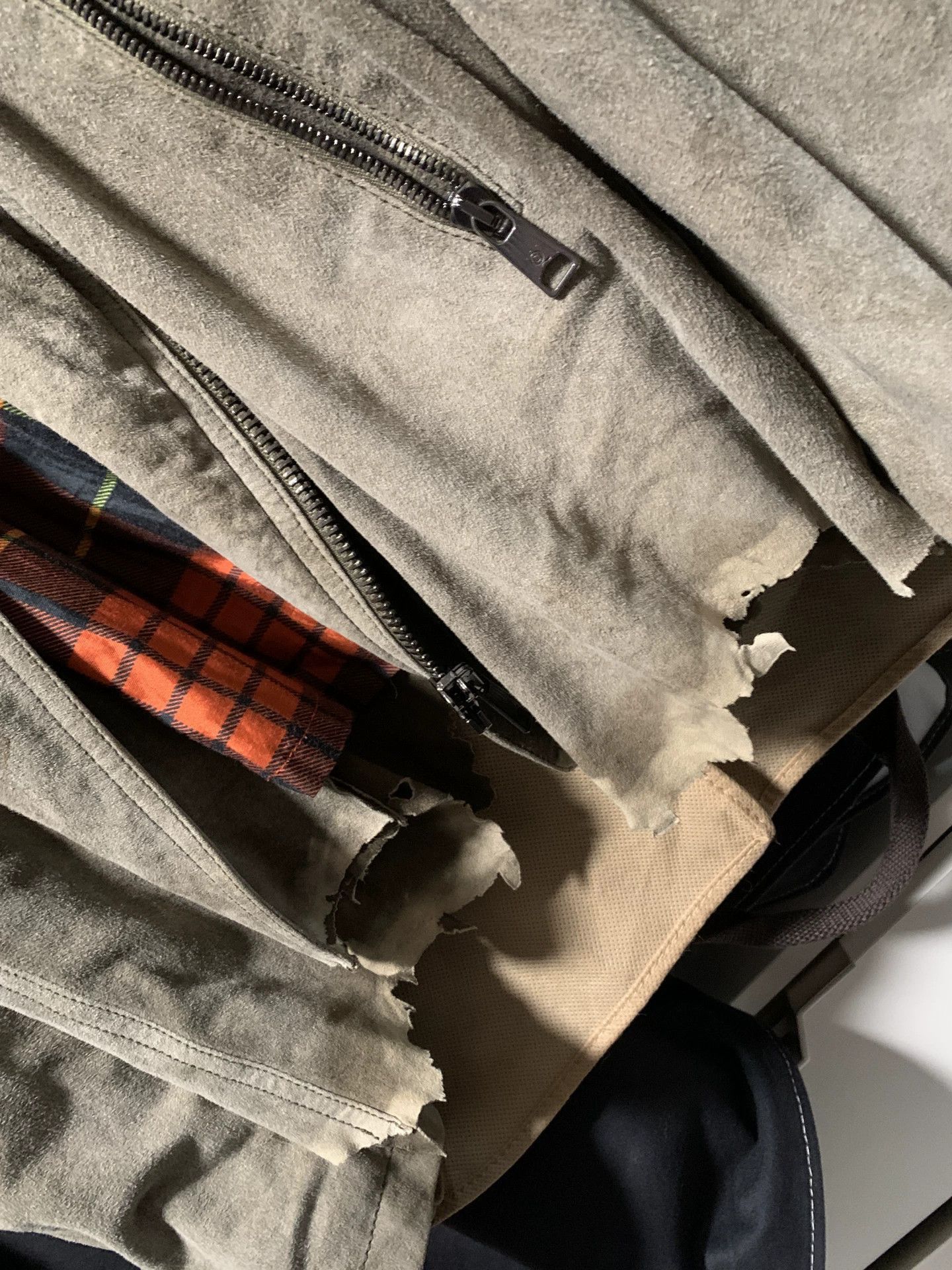 Alexander McQueen Multi Color Biker Jacket Size S Size US S / EU 44-46 / 1 - 2 Thumbnail