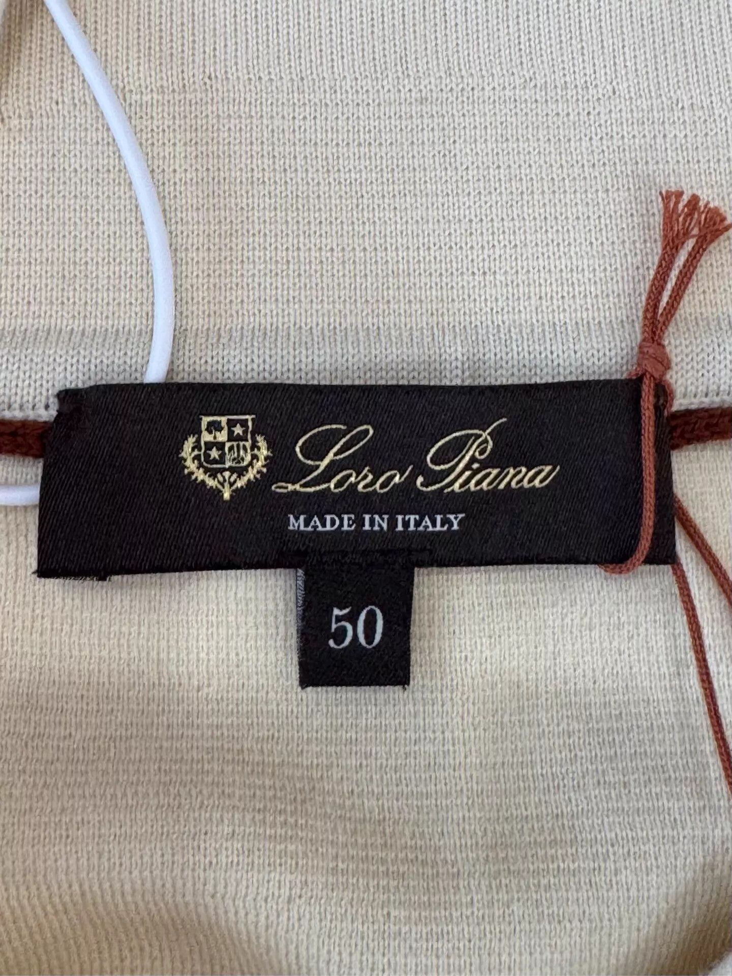 Loro Piana Beige Long Sleeve Collared Shirt - Size M Size US M / EU 48-50 / 2 - 5 Thumbnail