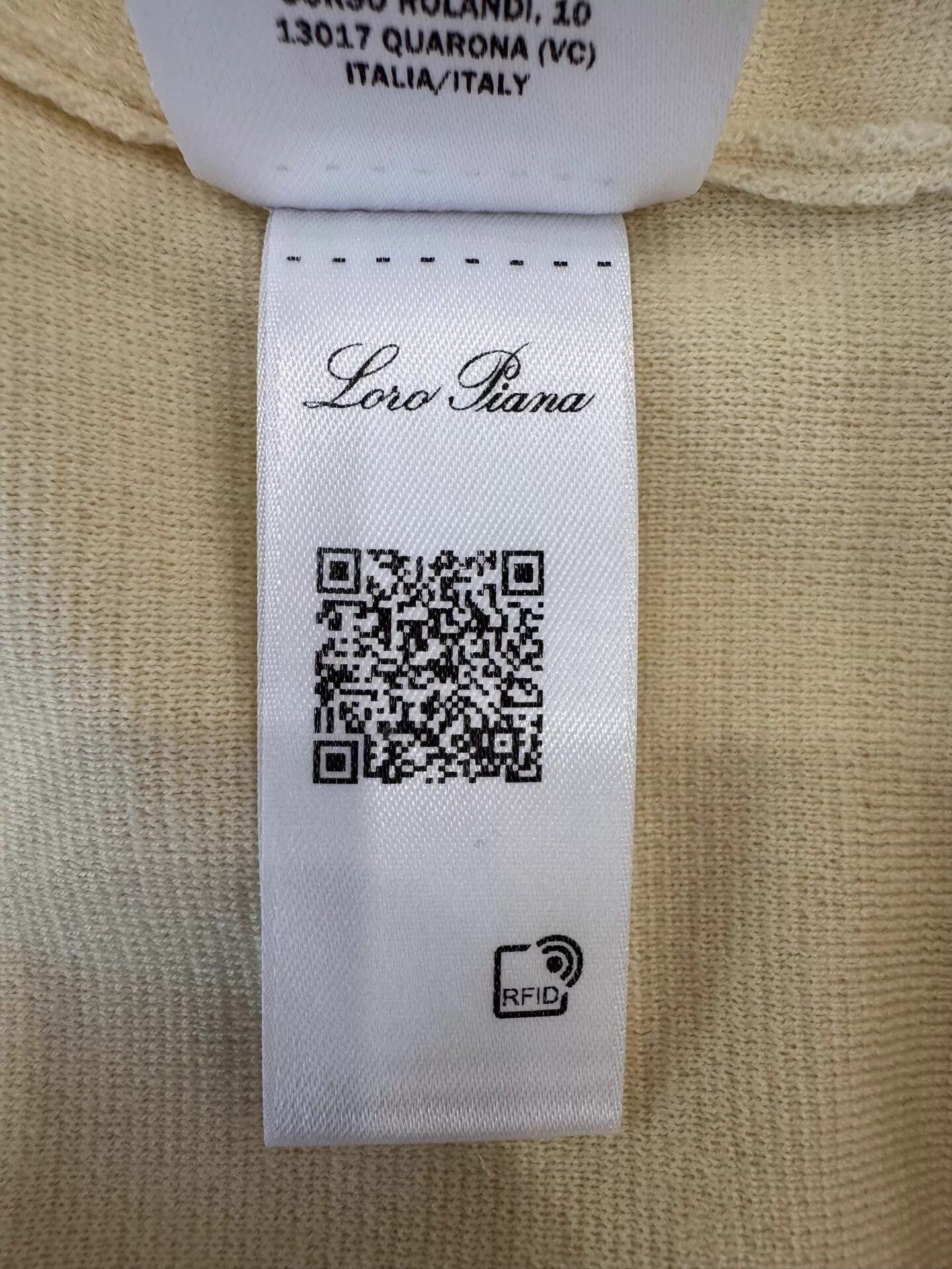 Loro Piana Beige Long Sleeve Collared Shirt - Size M Size US M / EU 48-50 / 2 - 7 Thumbnail
