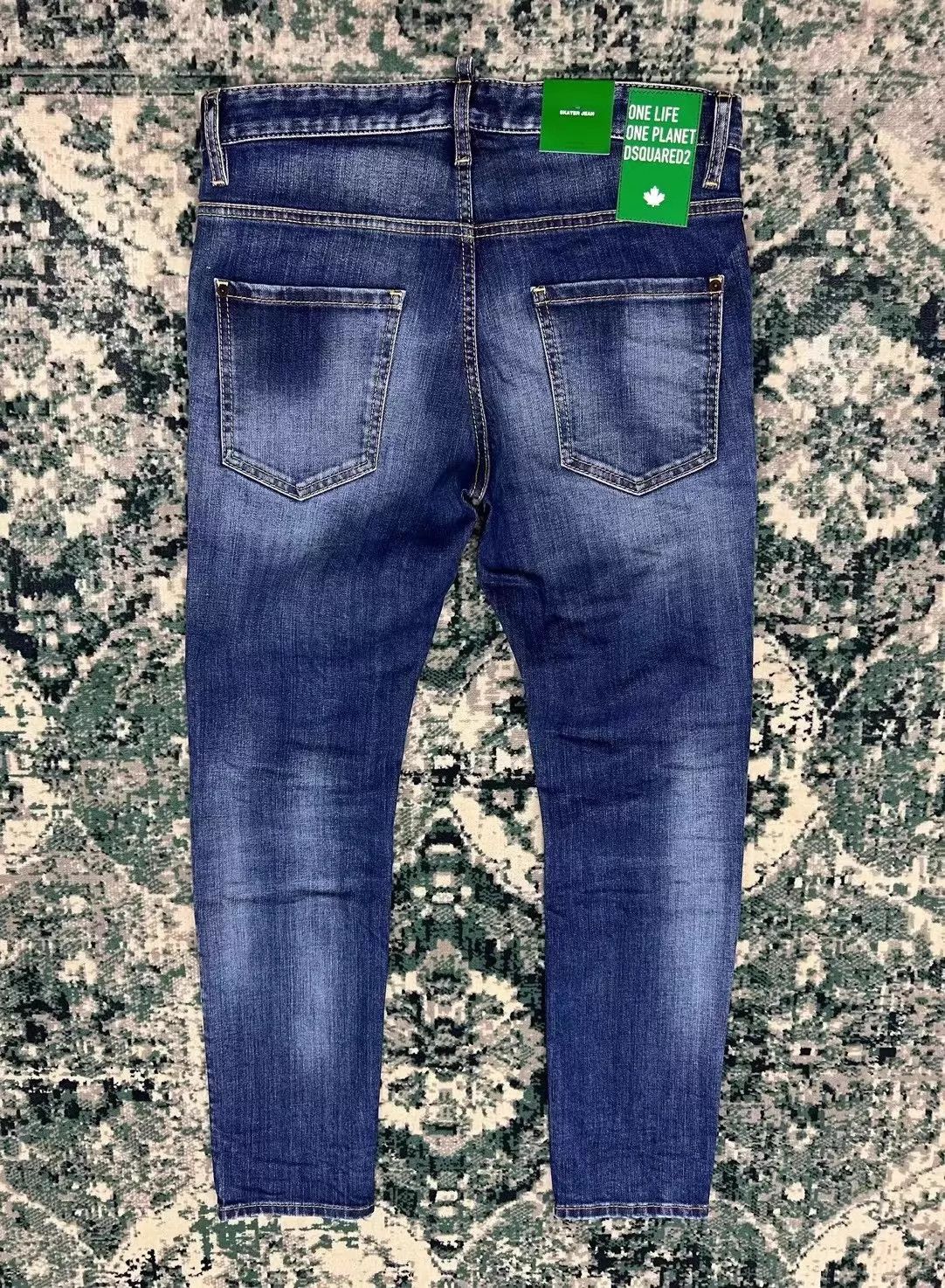 Dsquared2 Blue Denim Pants Size 28 Size US 28 / EU 44 - 2 Thumbnail