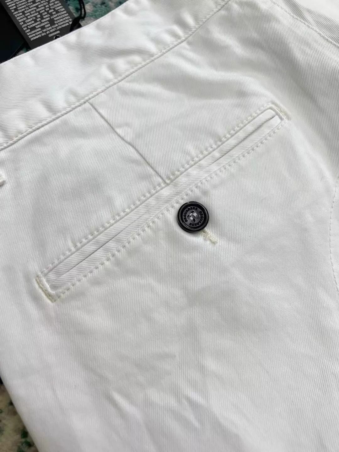 Dsquared2 White Casual Pants Size 30 Size US 30 / EU 46 - 6 Thumbnail