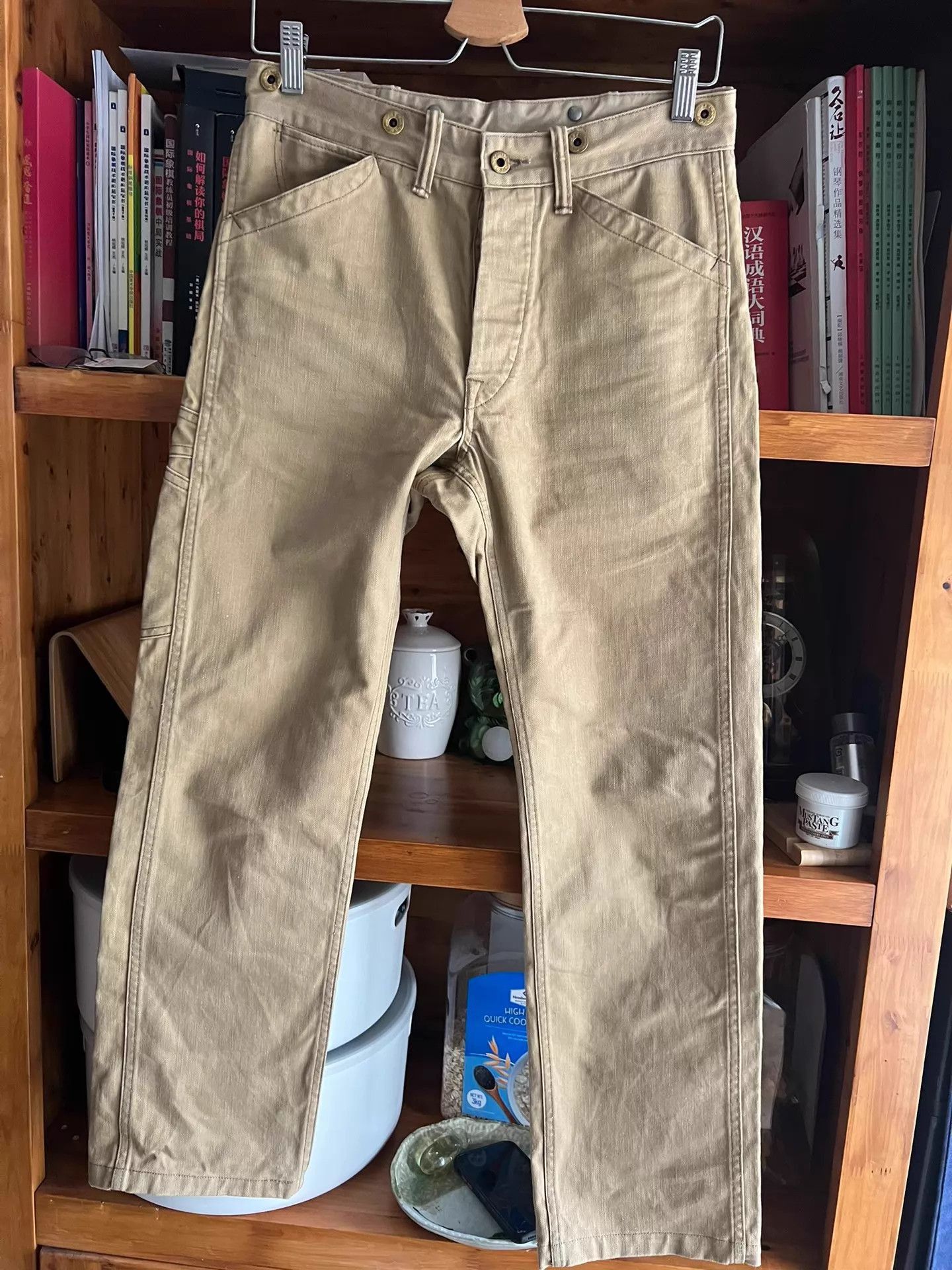RRL Ralph Lauren Beige Casual Pants Size 28 Size US 28 / EU 44 - 3 Thumbnail