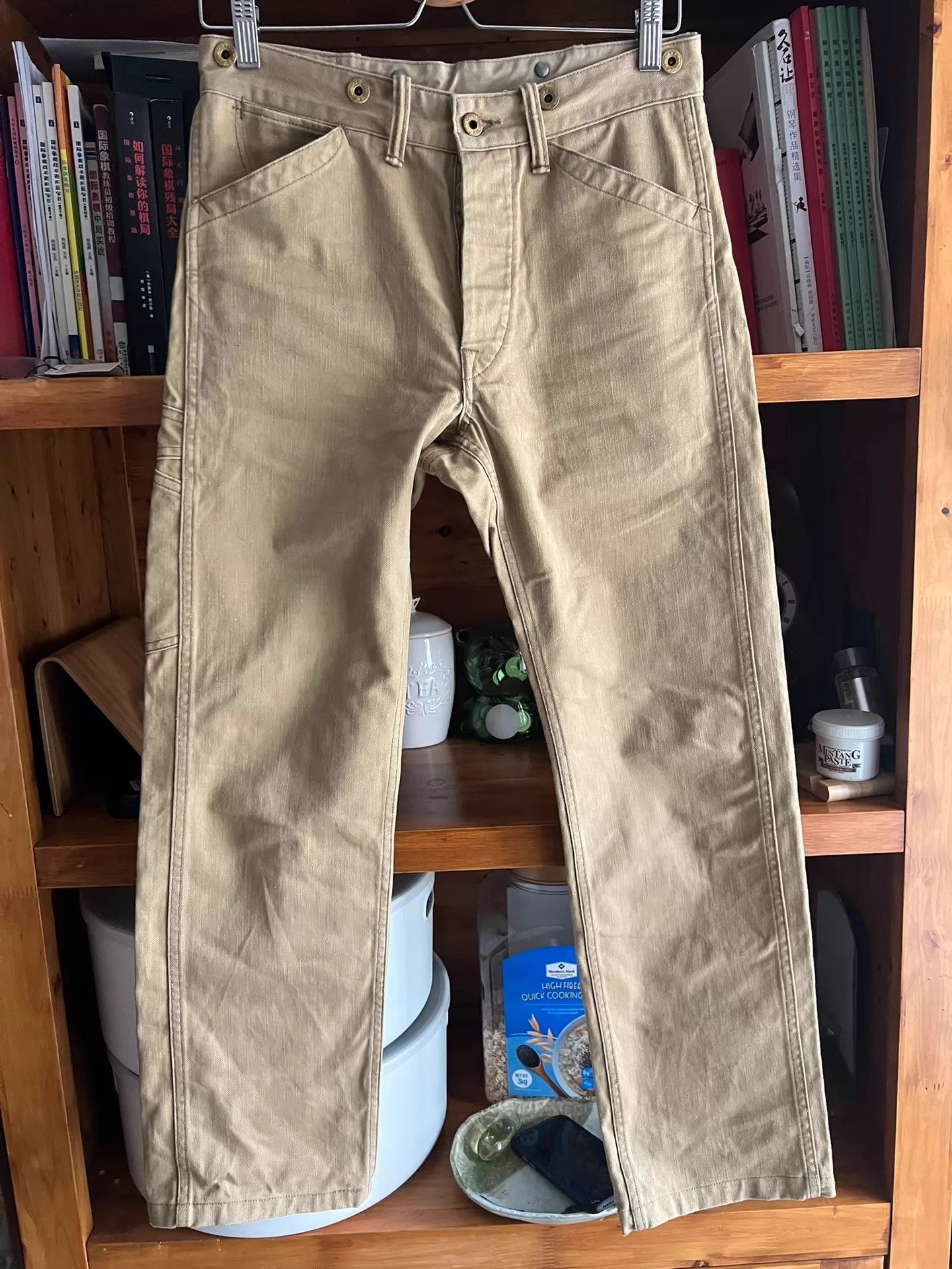 RRL Ralph Lauren Beige Casual Pants Size 28 Size US 28 / EU 44 - 2 Thumbnail