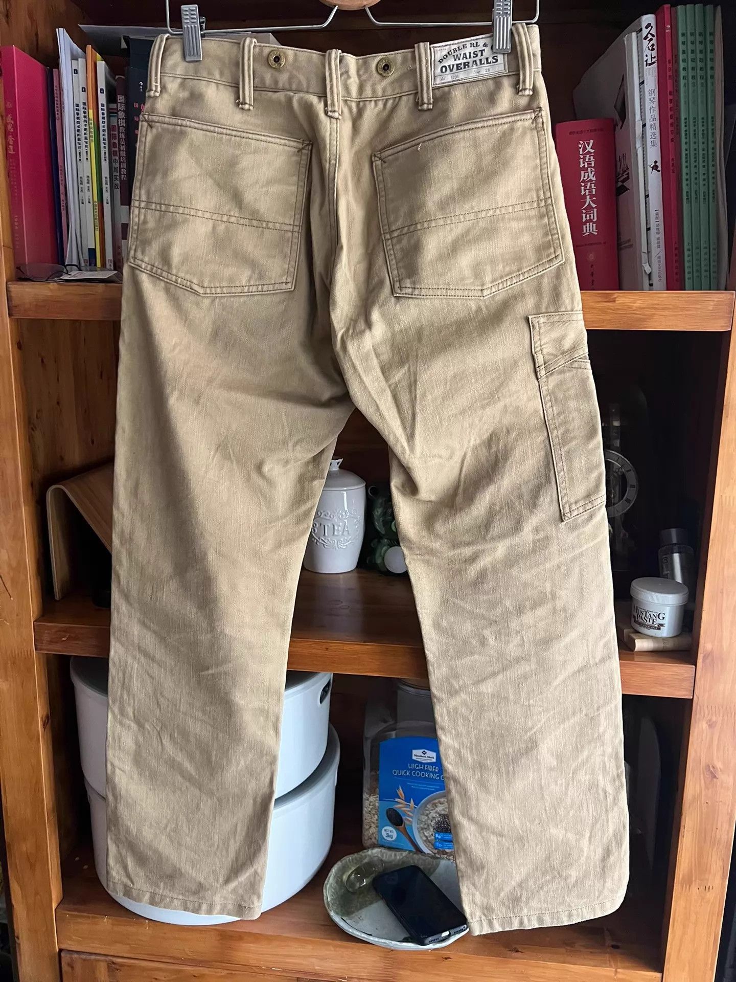 RRL Ralph Lauren Beige Casual Pants Size 28 Size US 28 / EU 44 - 6 Thumbnail