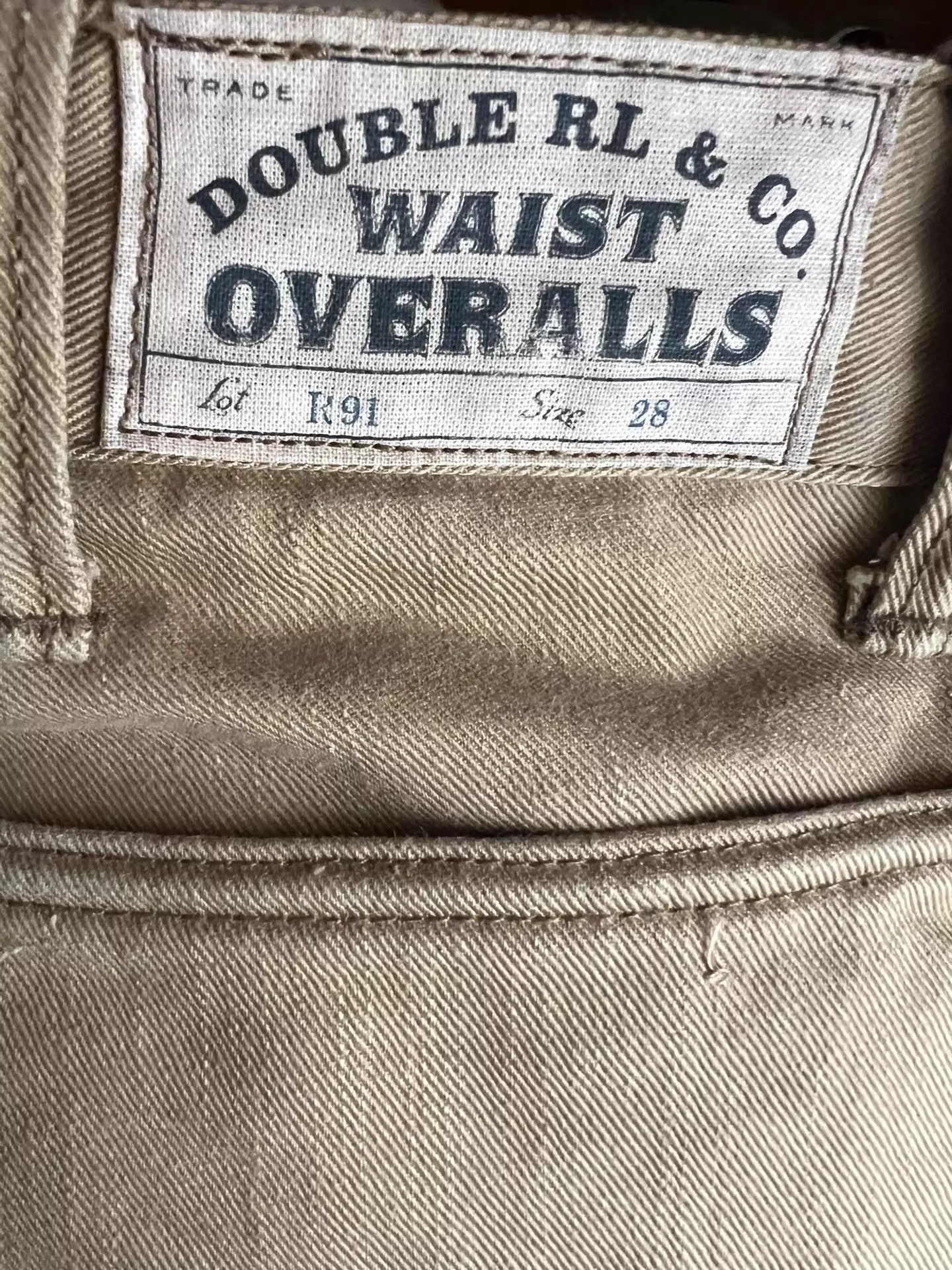 RRL Ralph Lauren Beige Casual Pants Size 28 Size US 28 / EU 44 - 9 Thumbnail