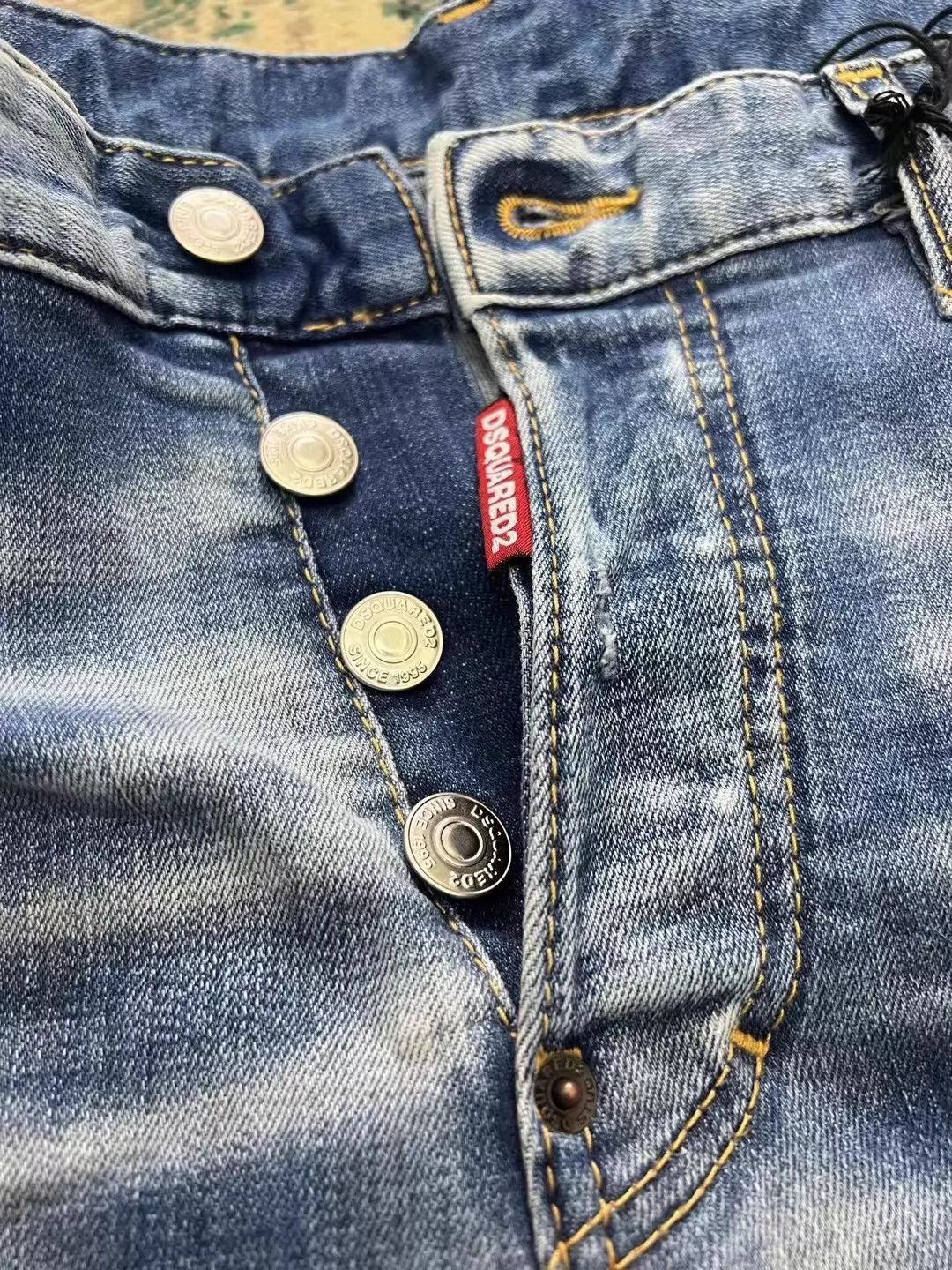 Dsquared2 Blue Distressed Denim Jeans Size 30 Size US 30 / EU 46 - 3 Thumbnail