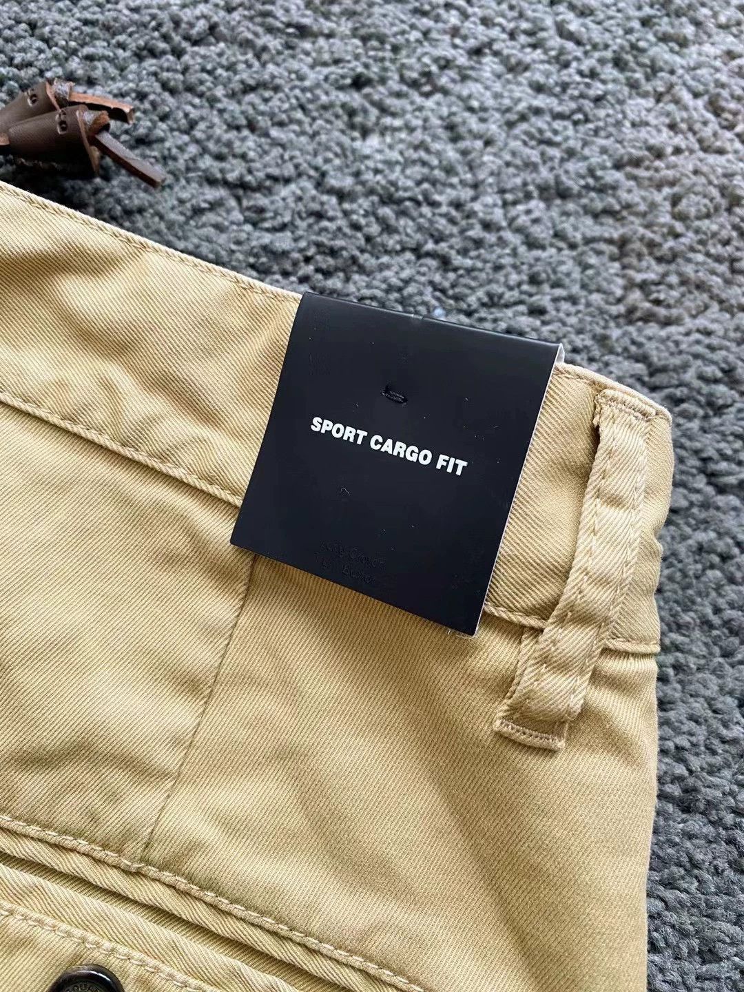Dsquared2 Beige Cargo Pants with Elastic Waist - Size 28 Size US 28 / EU 44 - 7 Thumbnail