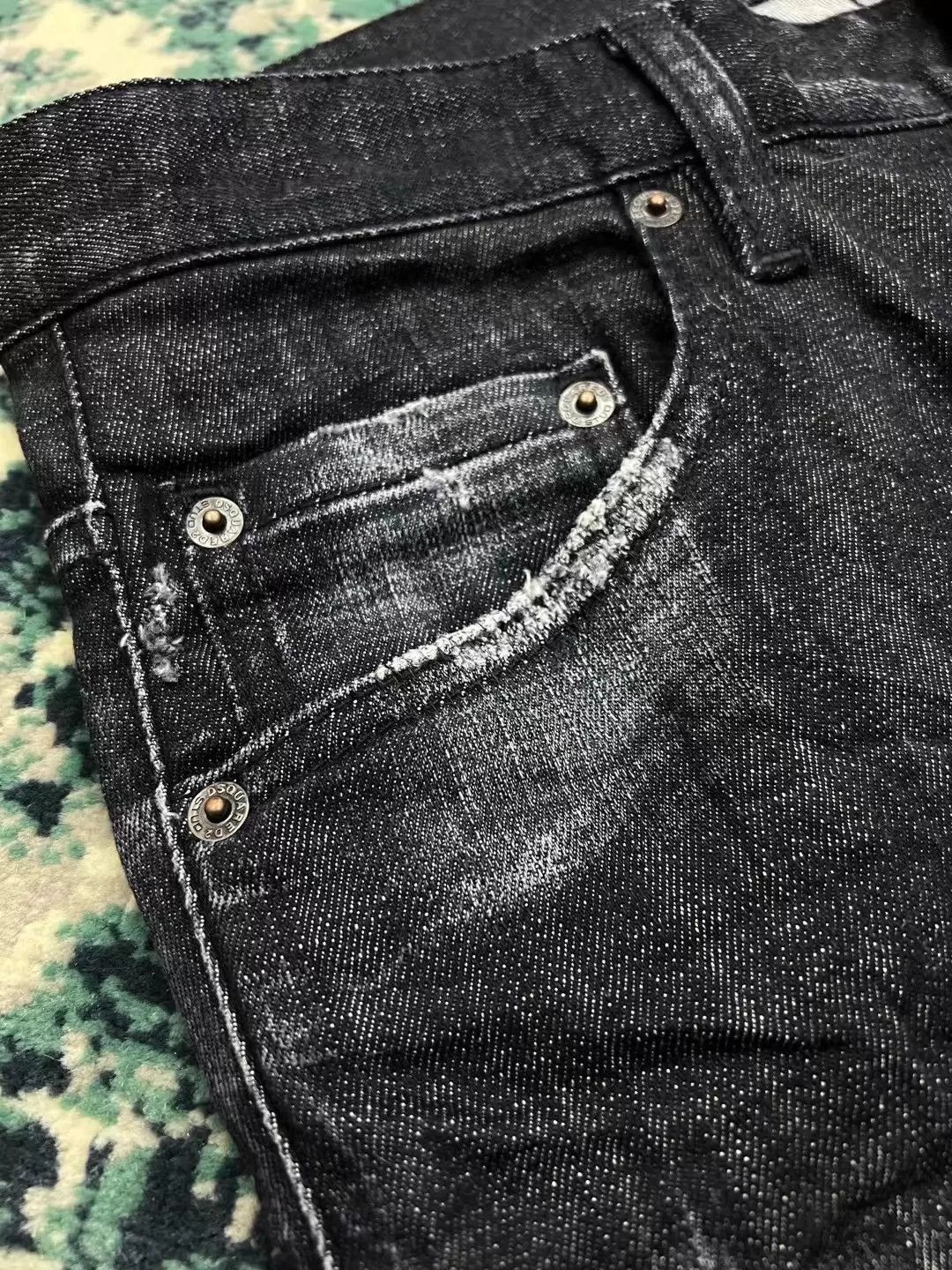 Dsquared2 Black Denim Jeans Size 30 Size US 30 / EU 46 - 4 Thumbnail