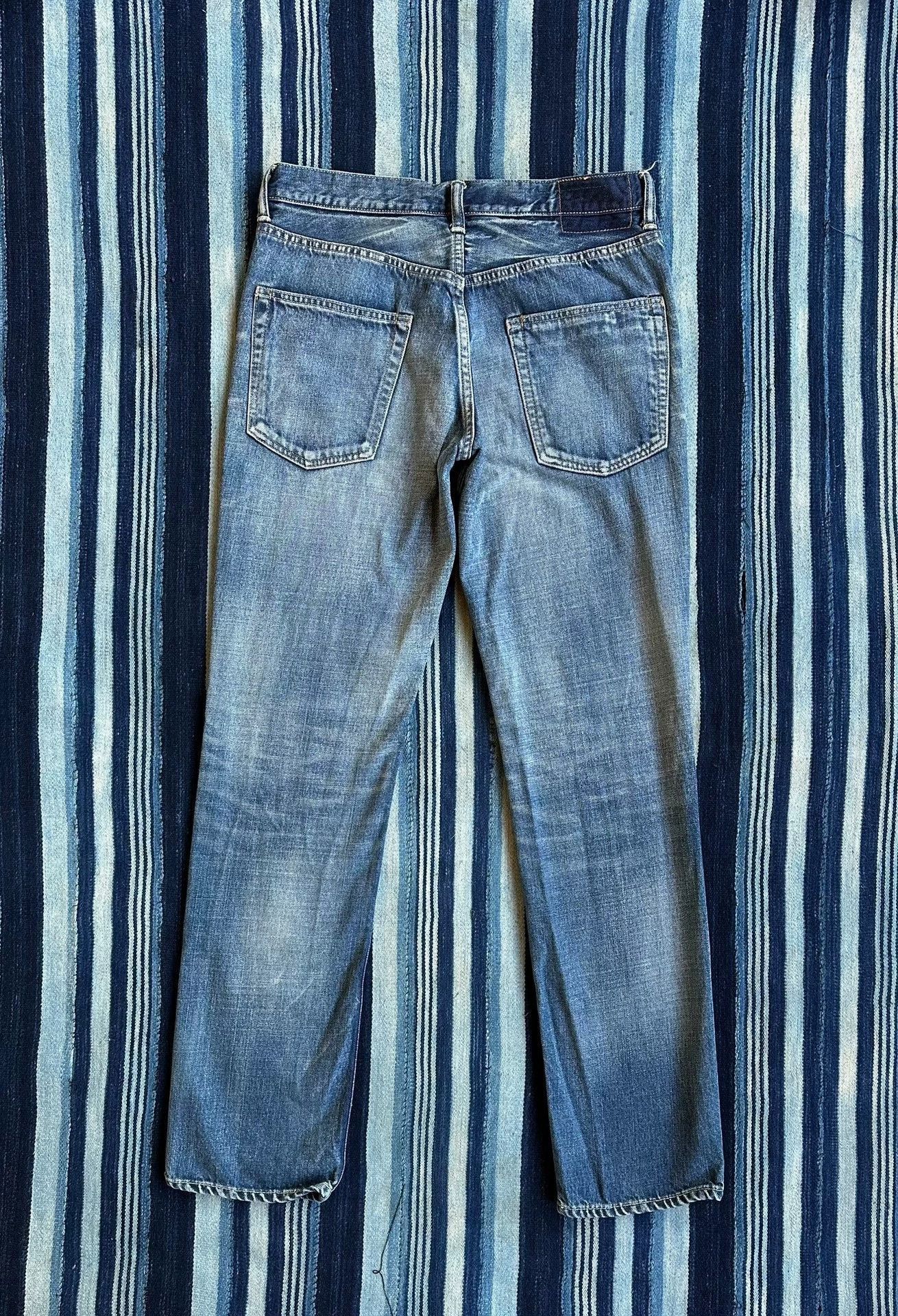 Visvim Blue Distressed Denim Jeans Size 32 Size US 32 / EU 48 - 2 Thumbnail